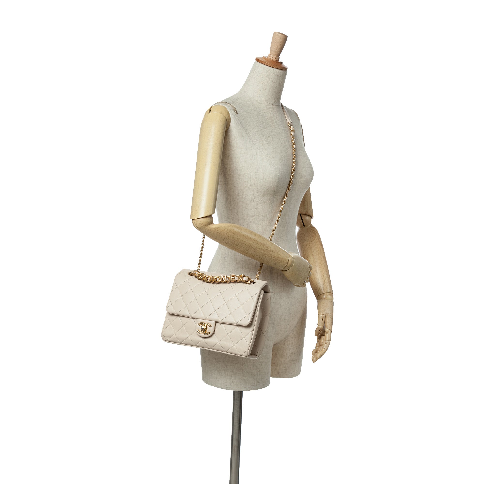 Chanel Quilted Lambskin Crossbody Bag