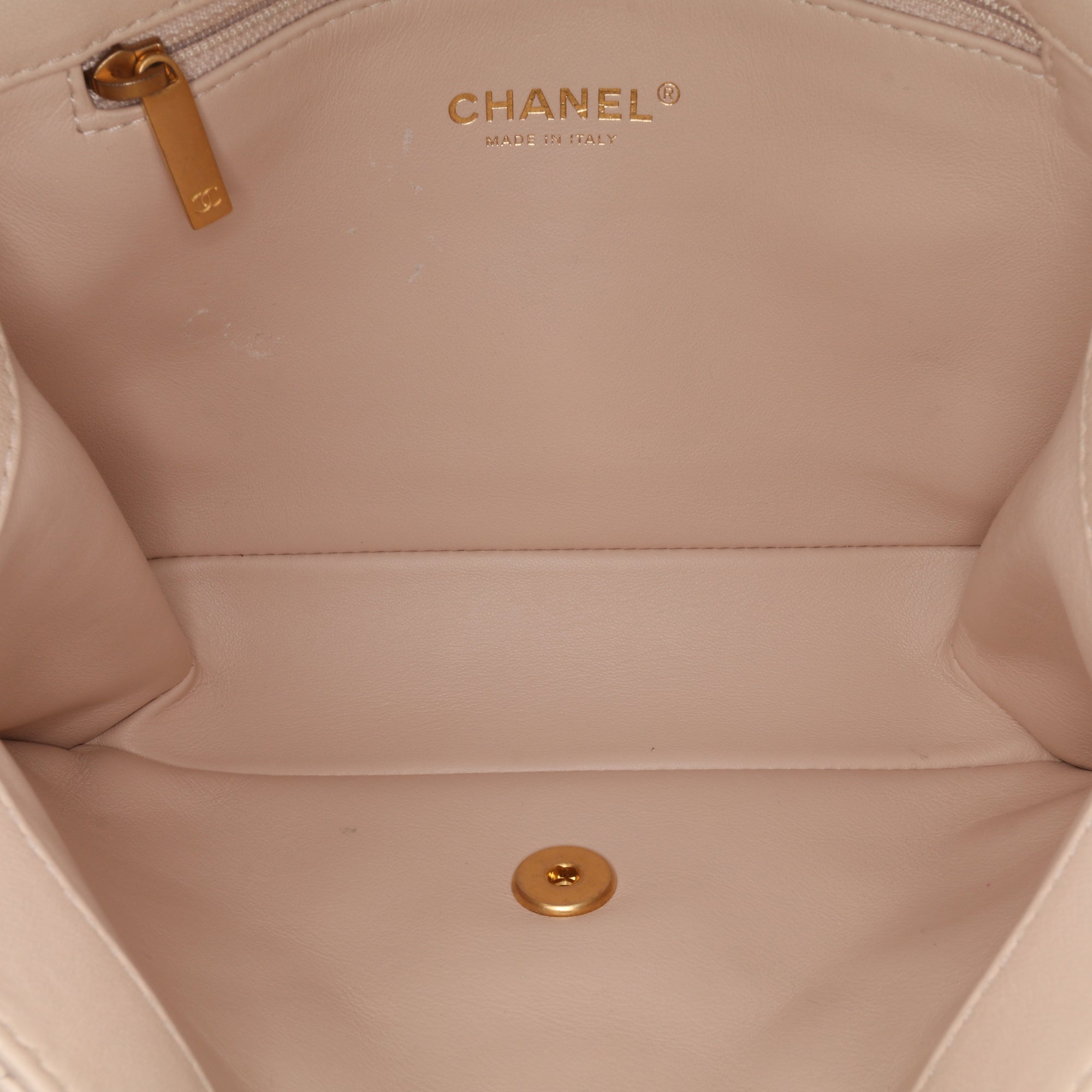 Chanel Quilted Lambskin Crossbody Bag