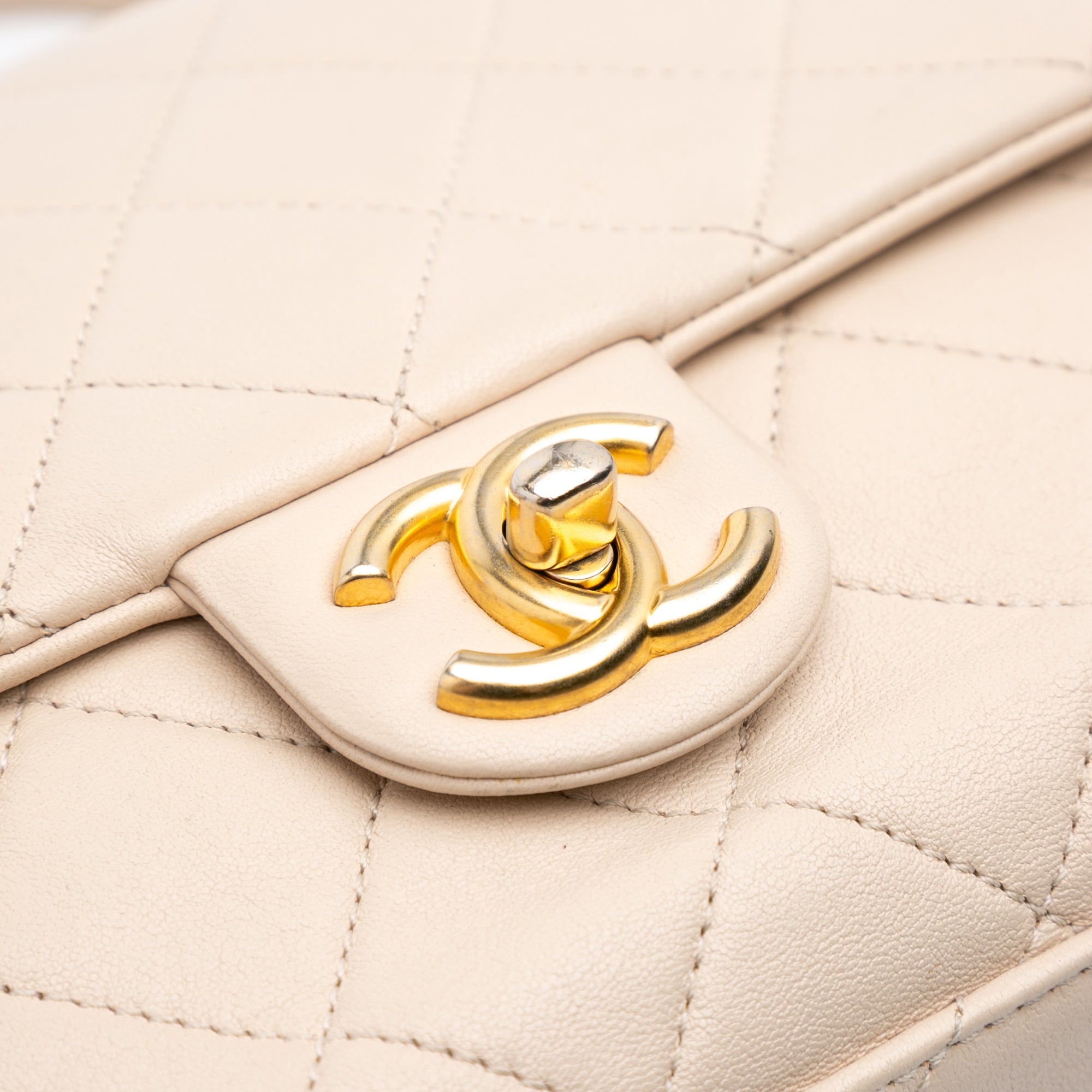 Chanel Quilted Lambskin Crossbody Bag