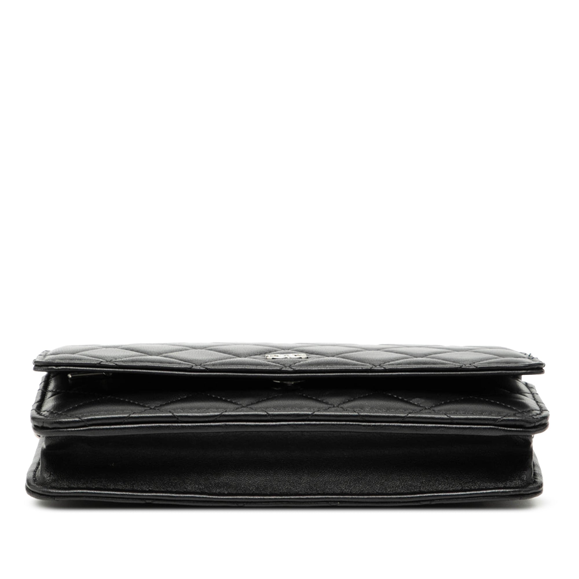 Chanel CC Quilted Lambskin Wallet On Chain - image 3