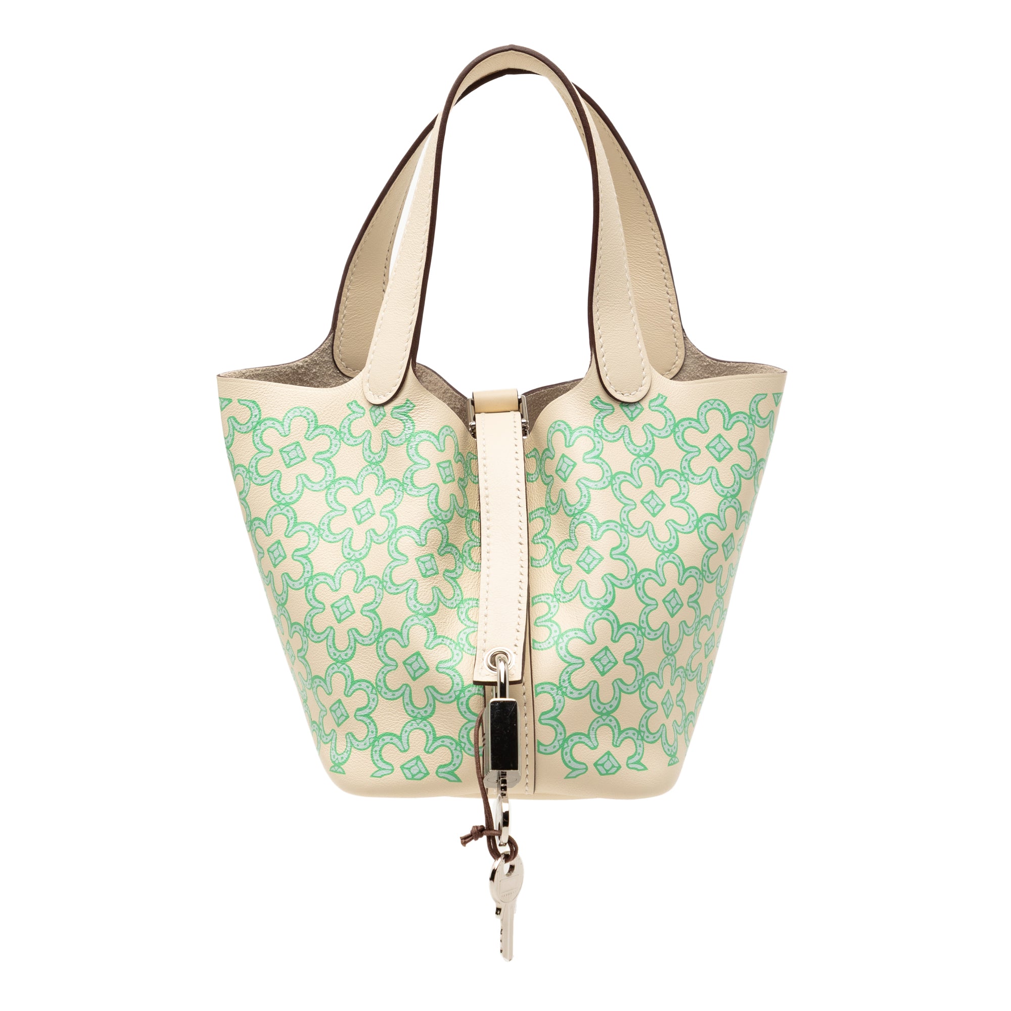 Hermès Micro Swift Lucky Daisy Picotin Lock 14 - image 1