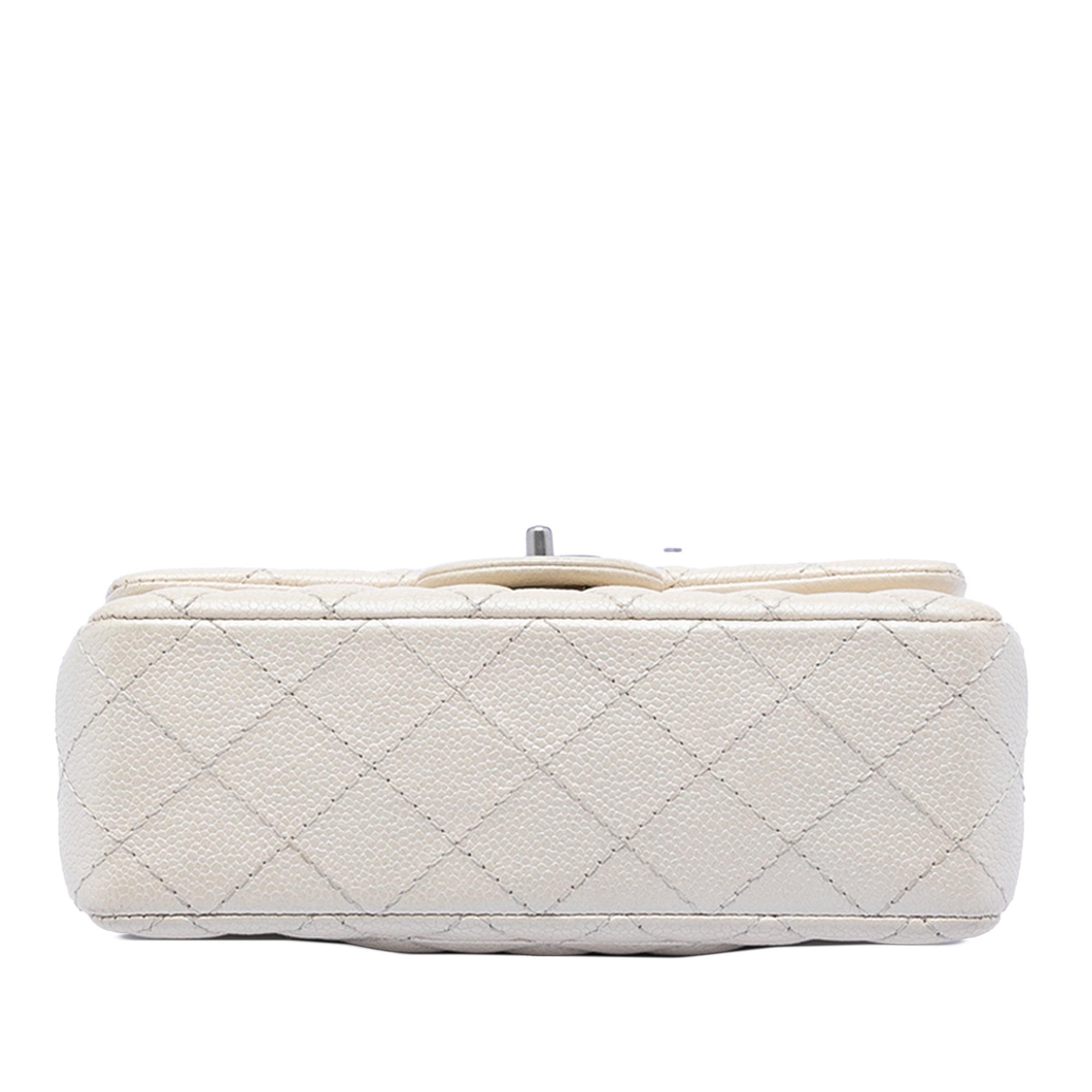 Chanel Mini Rectangular Classic Caviar Single Flap - image 3