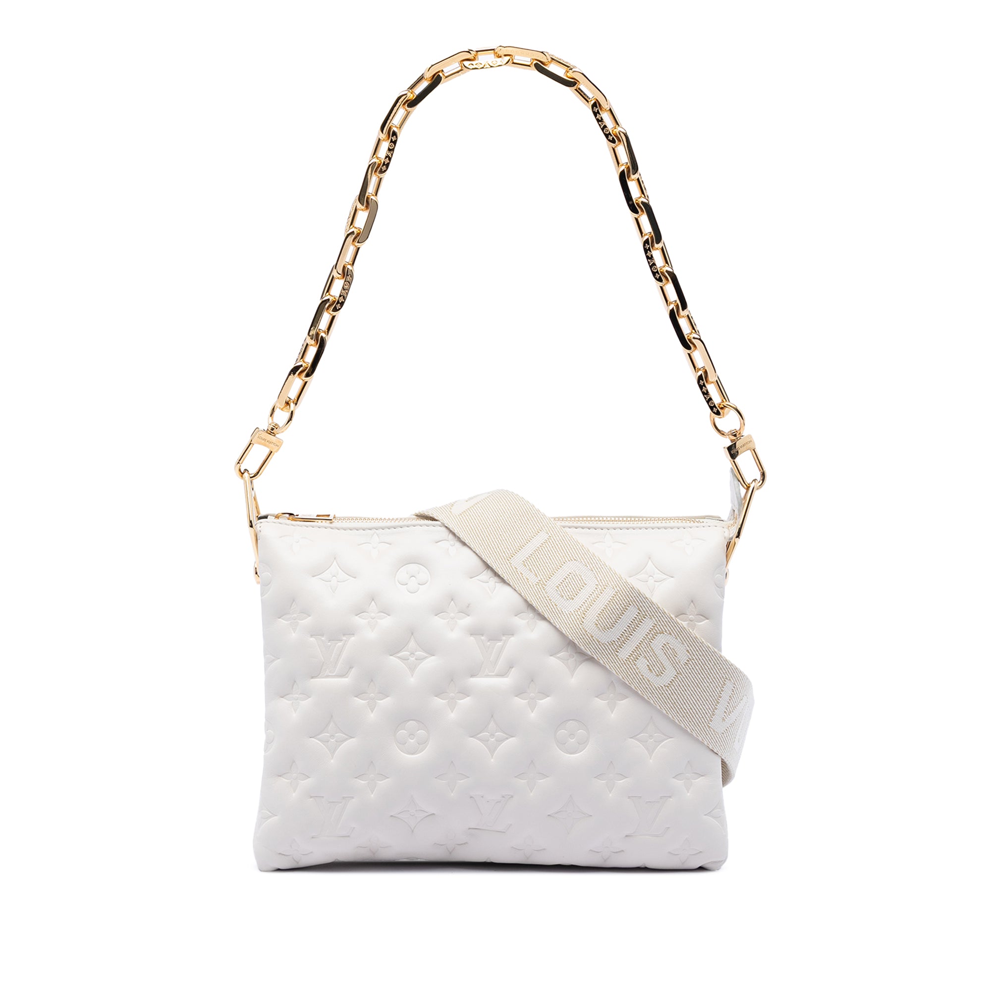 Louis Vuitton Monogram Embossed Puffy Lambskin Coussin PM - image 1