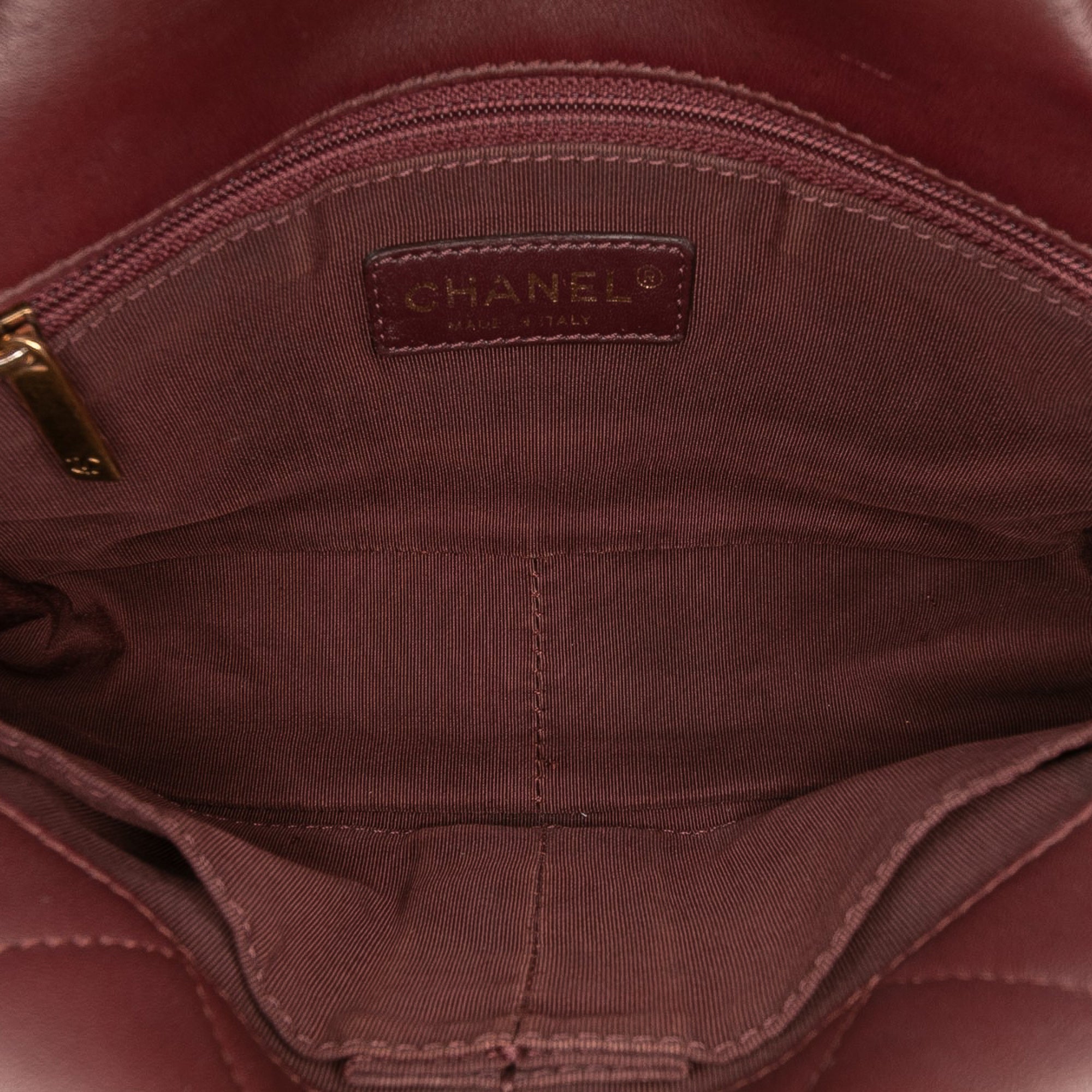 Chanel CC Tricolor Quilted Lambskin Double Flap - image 4