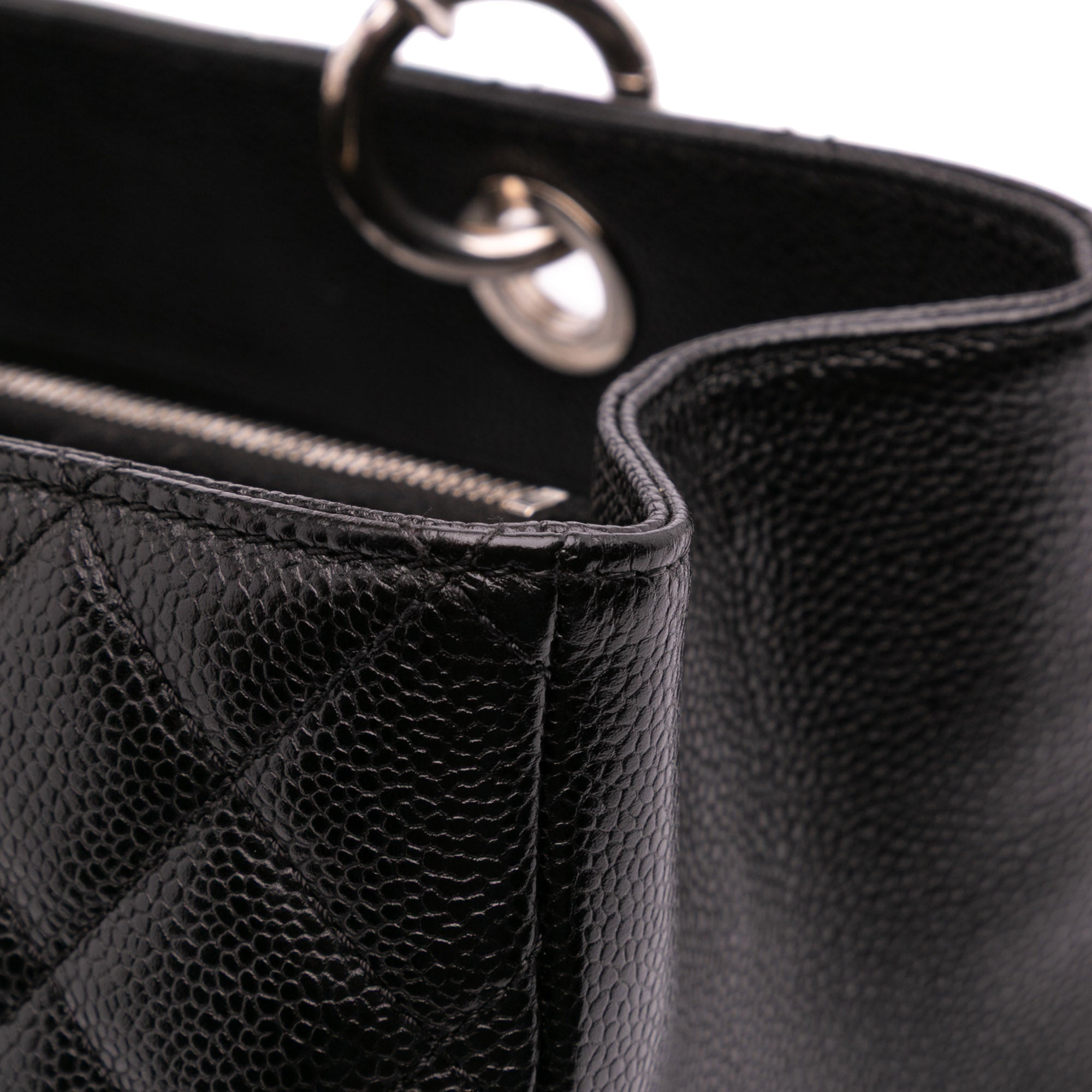 Chanel Caviar Grand Shopping Tote - image 8