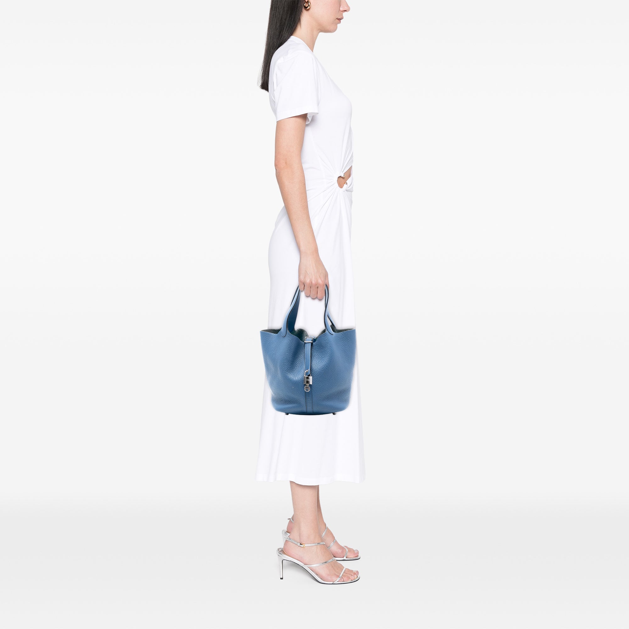 Hermès Clemence Picotin Lock 22 - image 7