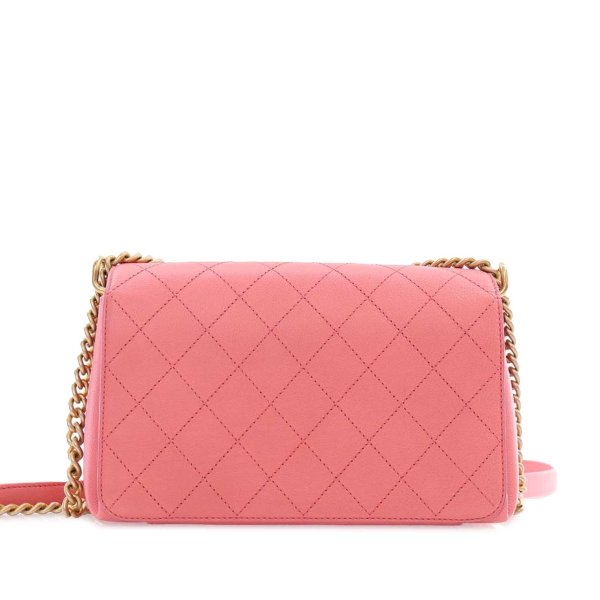 Chanel Quilted Calfskin Straight Lined Flap - image 4