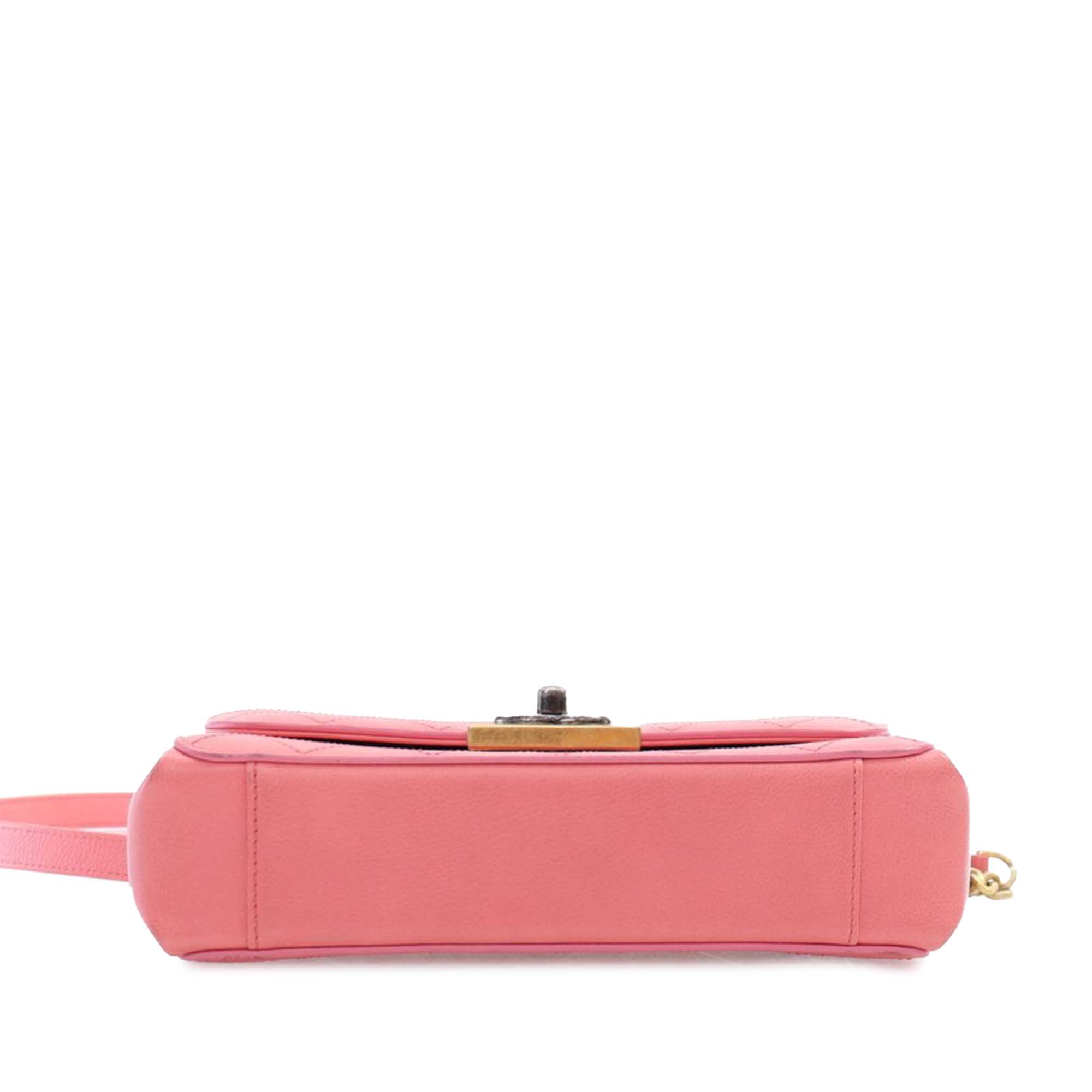 Chanel Quilted Calfskin Straight Lined Flap - image 5