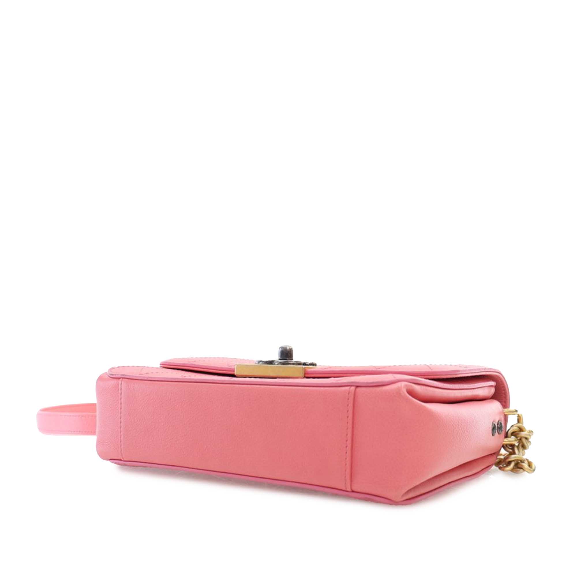 Chanel Quilted Calfskin Straight Lined Flap - image 6