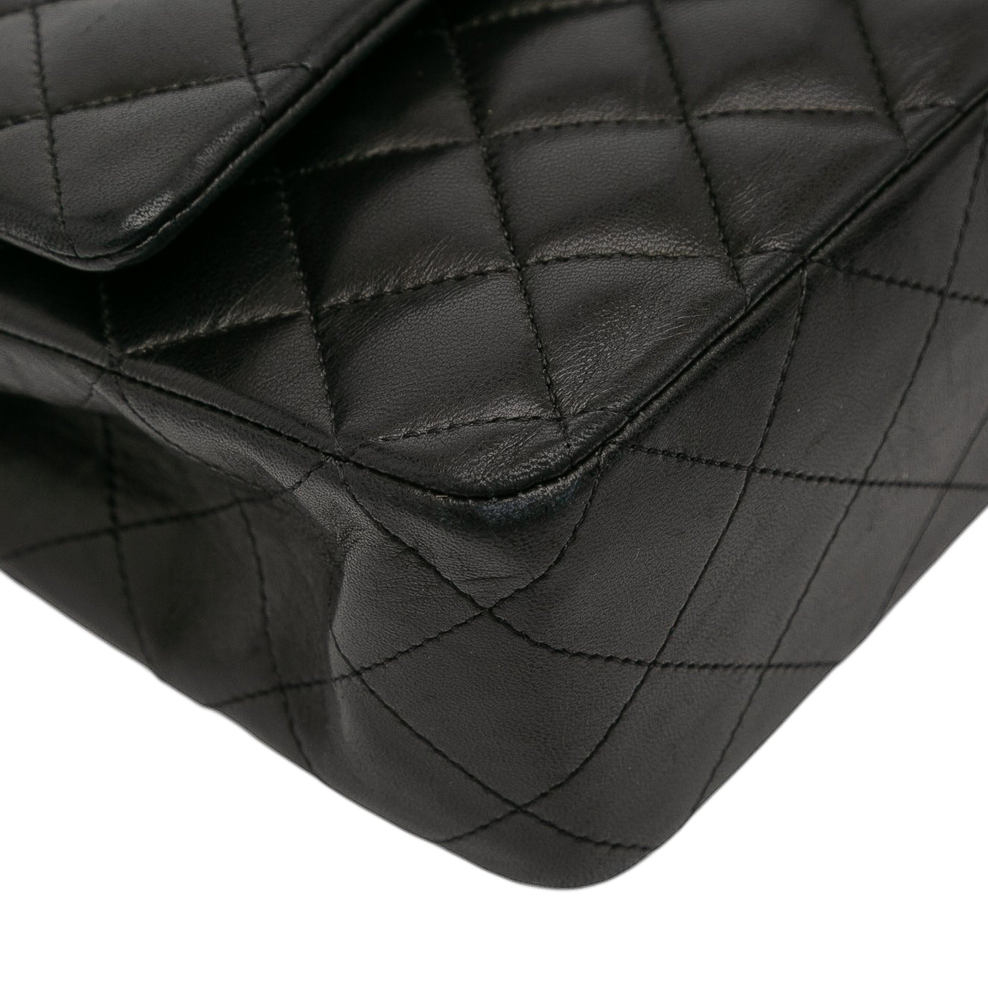 Chanel Medium Classic Lambskin Double Flap - image 9