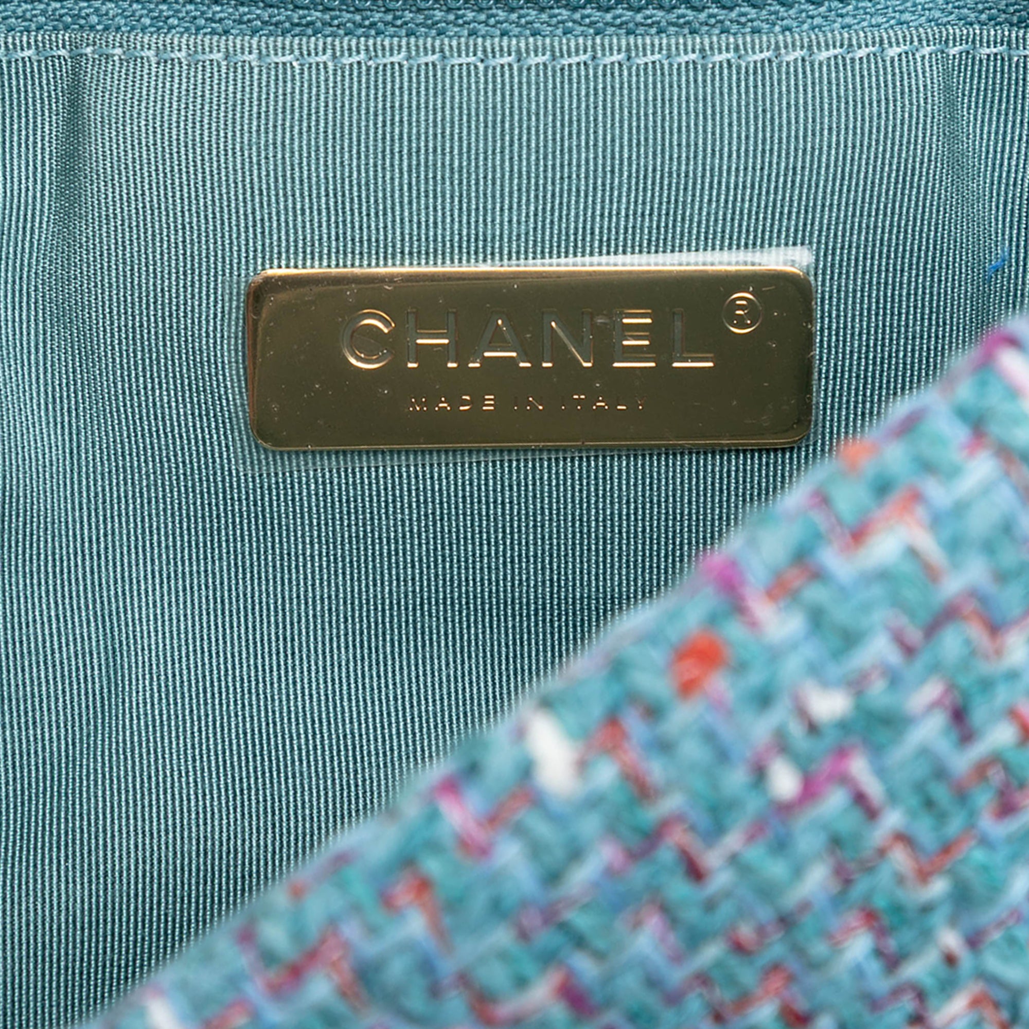 Chanel Large Tweed 19 Flap - image 5
