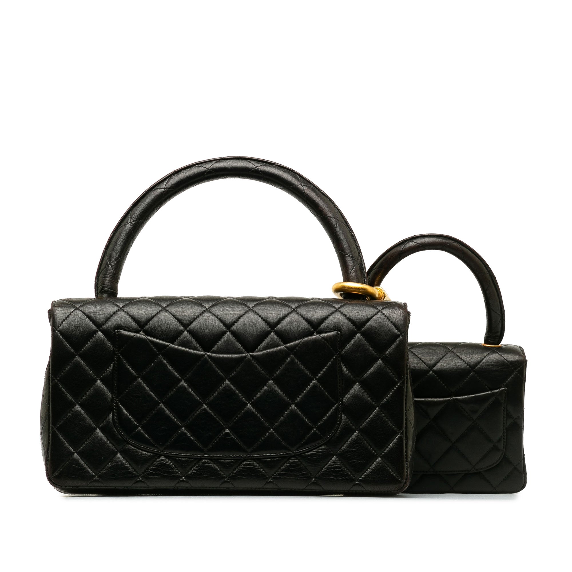 Chanel Classic Lambskin Kelly Flap Bag Set - image 3