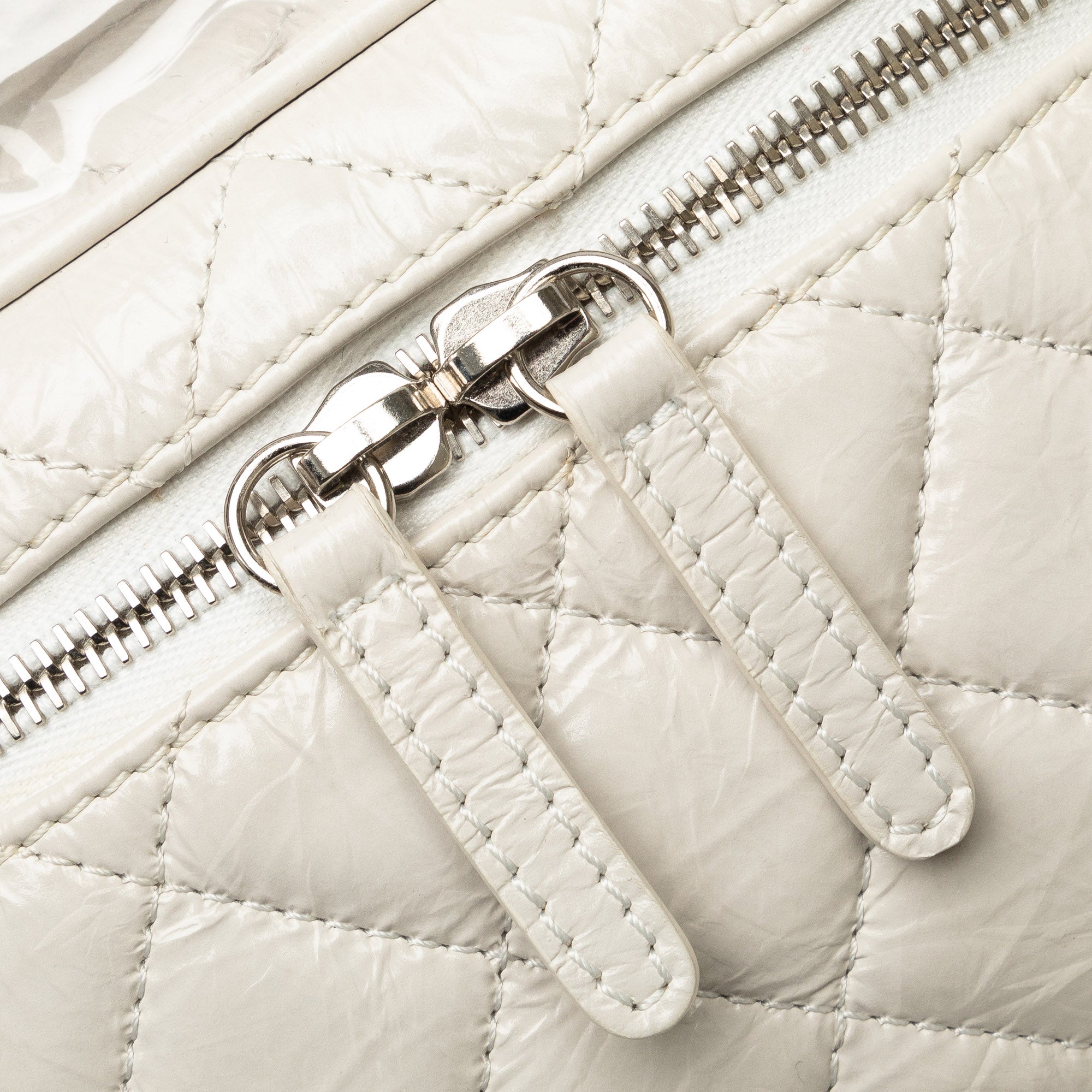 Chanel Quilted Lambskin and PVC Aquarium Backpack - image 10