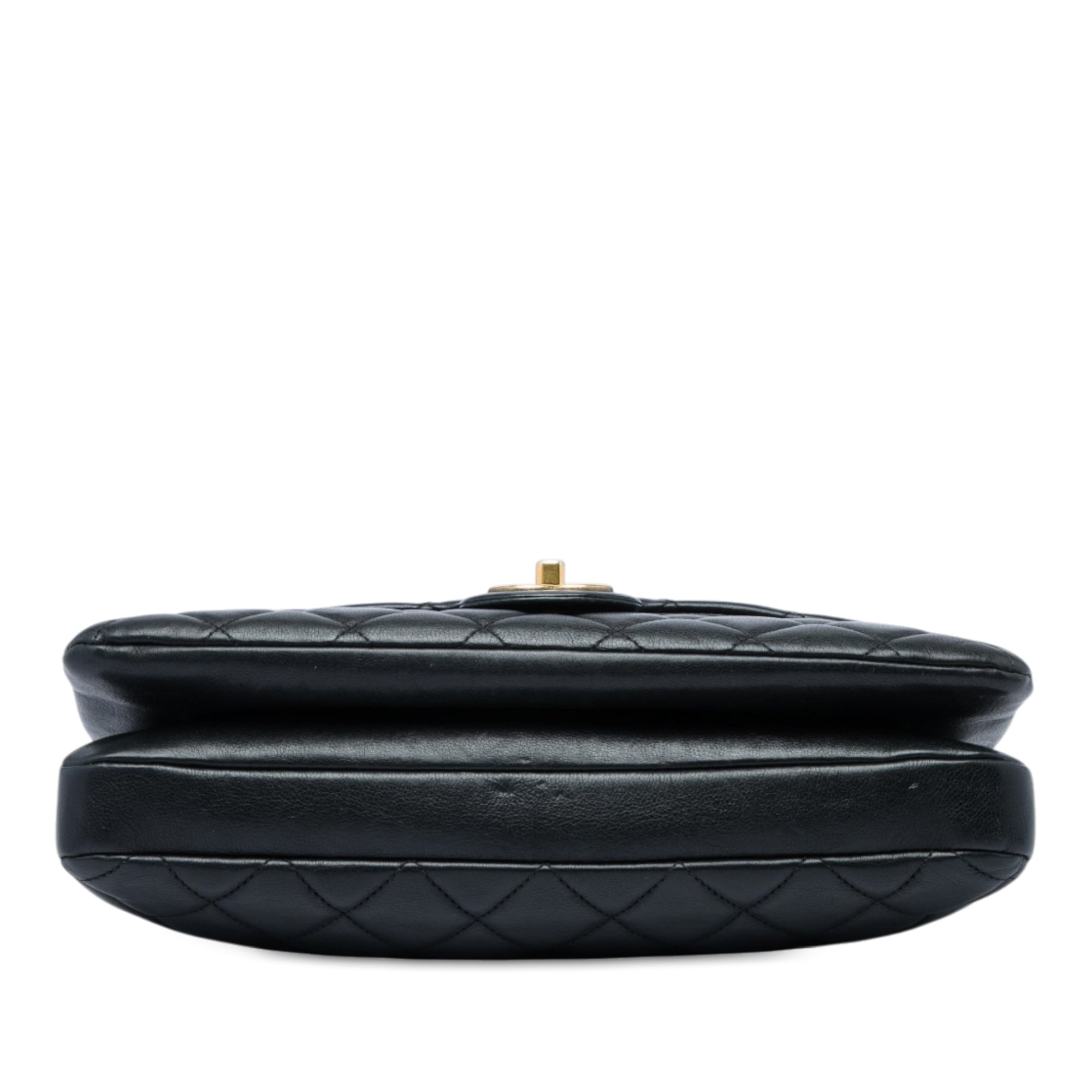 Chanel Quilted Calfskin CC Crown Flap - image 3
