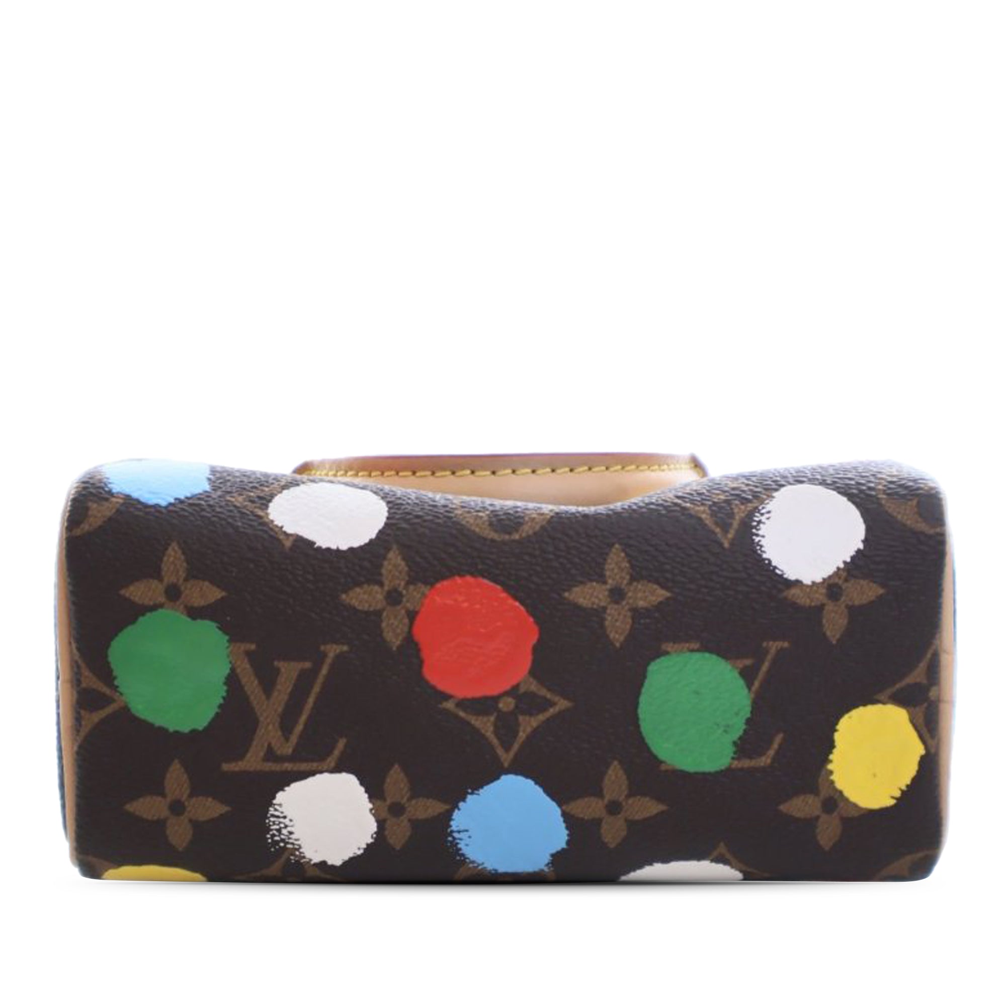 Louis Vuitton Yayoi Kusama Monogram Nano Speedy Bandouliere - image 3