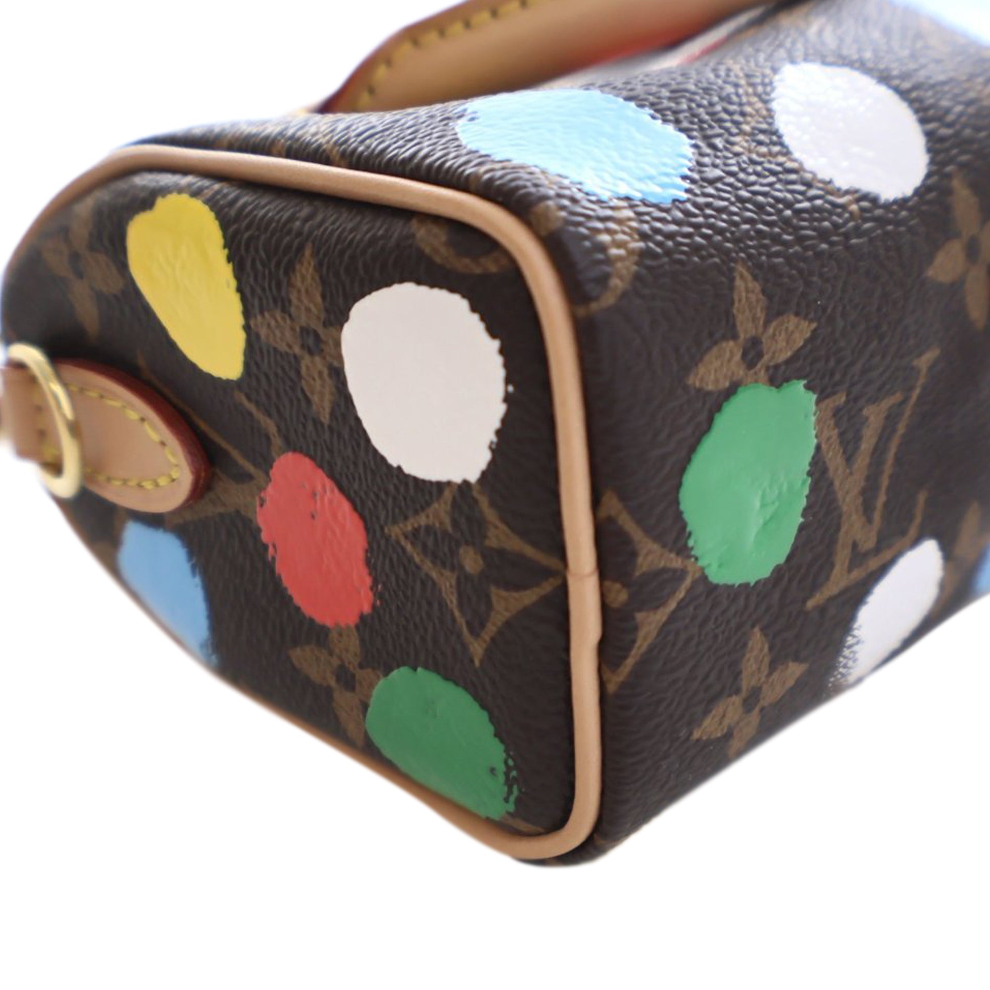 Louis Vuitton Yayoi Kusama Monogram Nano Speedy Bandouliere - image 7