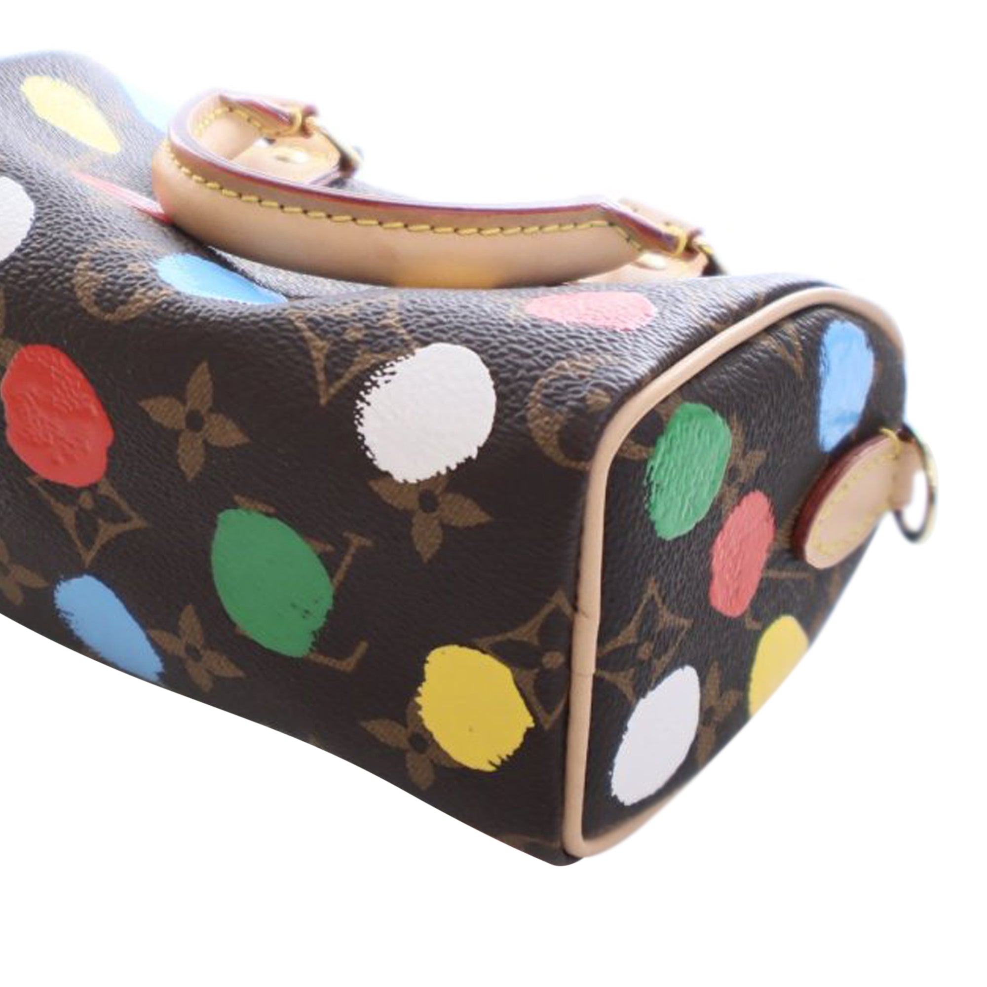 Louis Vuitton Yayoi Kusama Monogram Nano Speedy Bandouliere - image 9