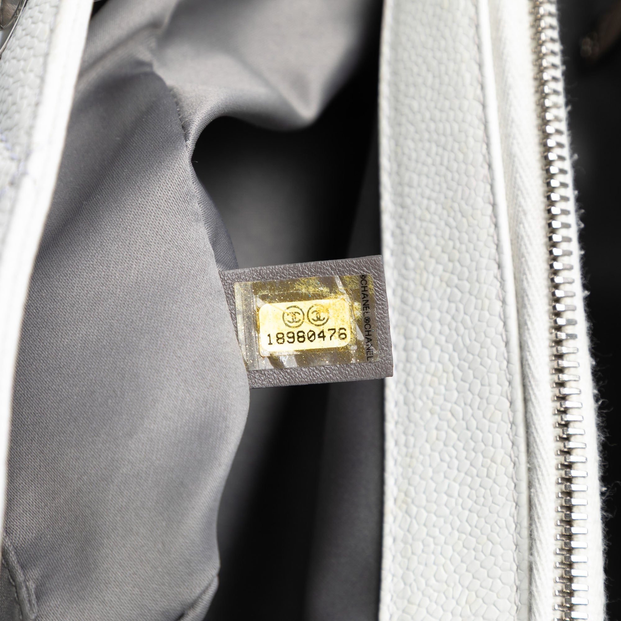 Chanel Caviar Grand Shopping Tote - image 6