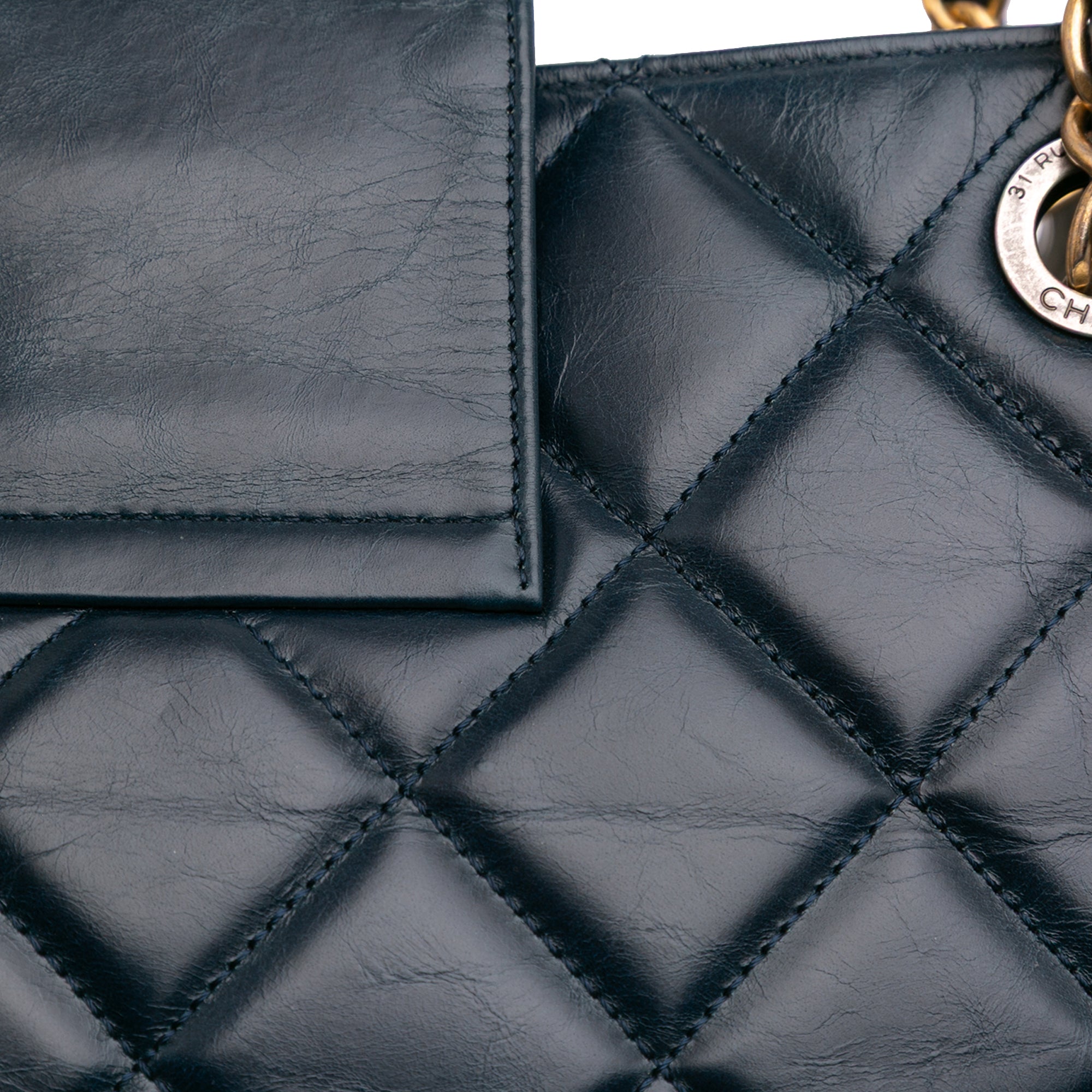 Chanel Glazed Quilted Calfskin Daily Walk Tote - image 8