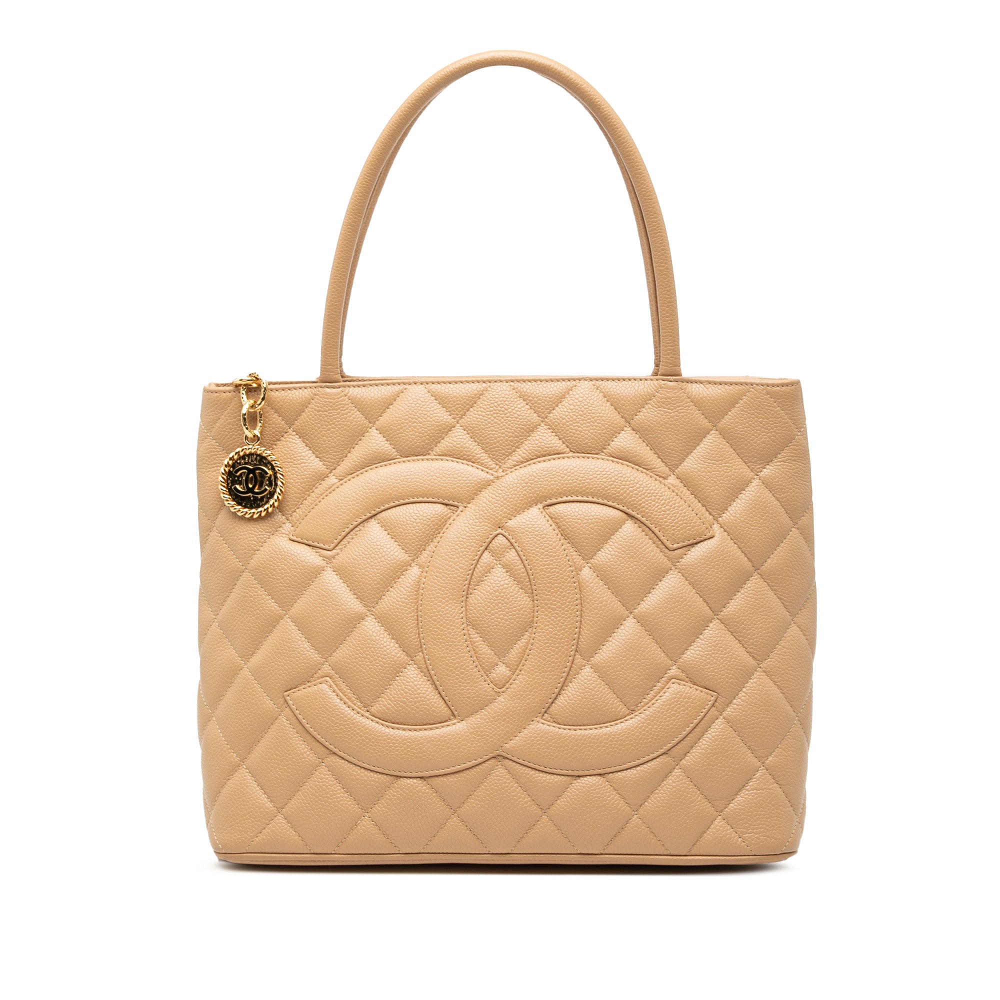 Chanel Caviar Medallion Tote - image 1