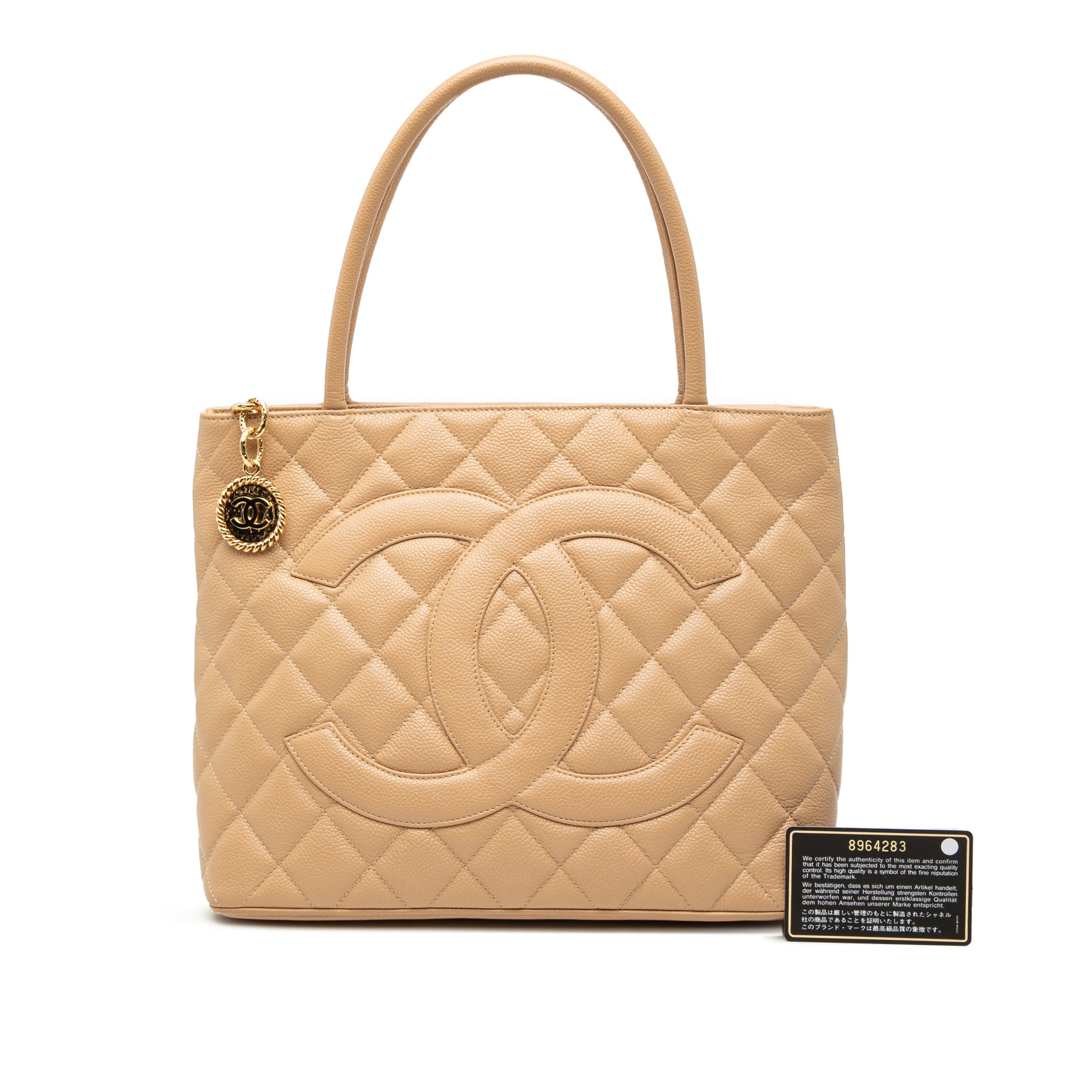 Chanel Caviar Medallion Tote - image 8
