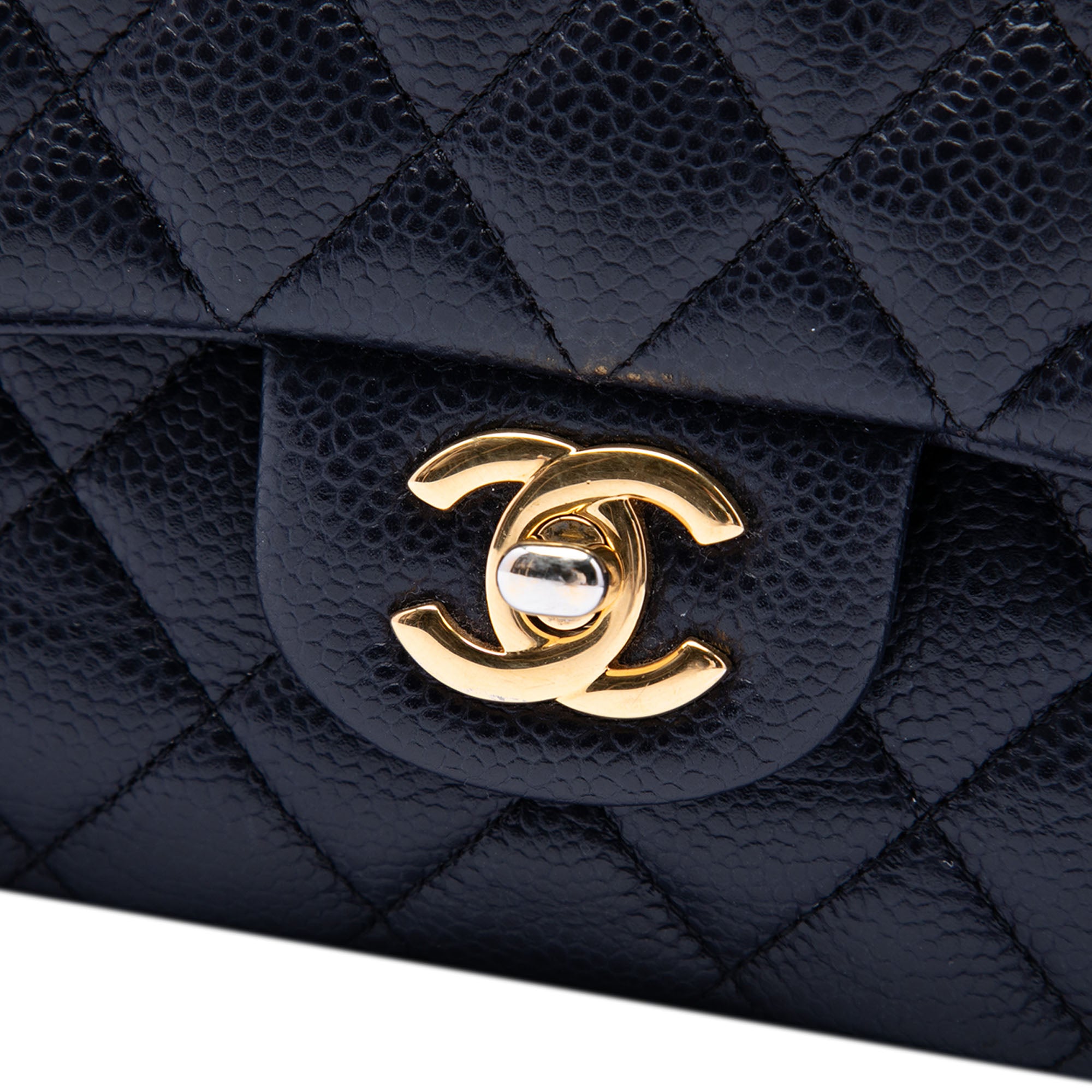 Chanel Medium Classic Caviar Double Flap - image 5
