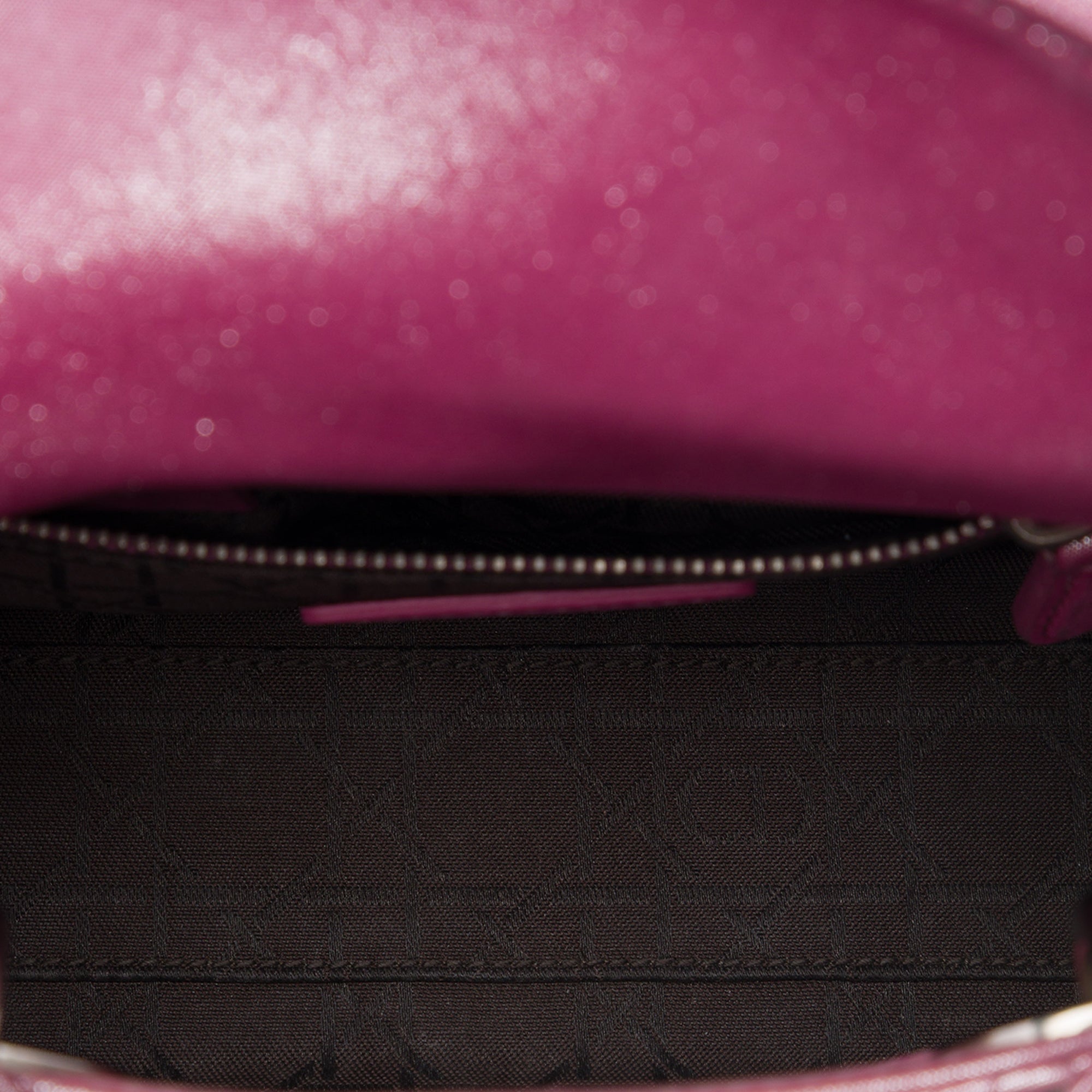Dior Mini Iridescent Lambskin Cannage Lady Dior - image 4
