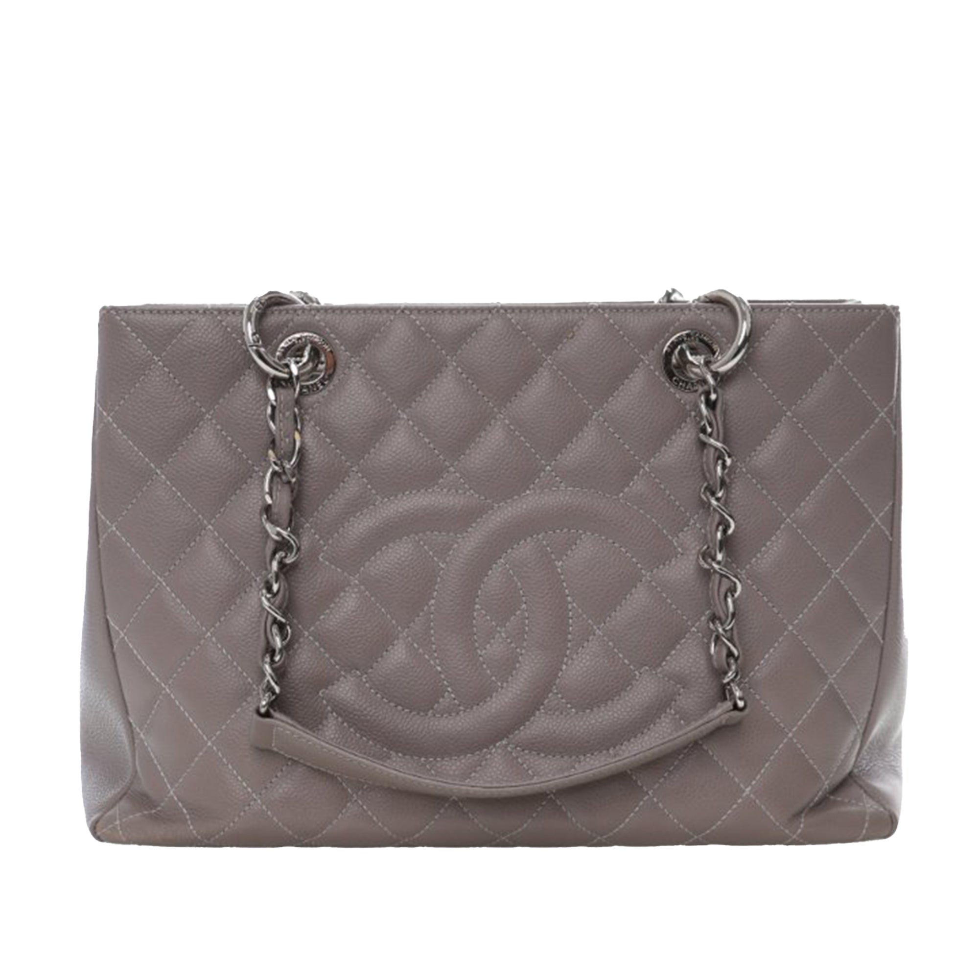 Chanel Caviar Grand Shopping Tote - image 1