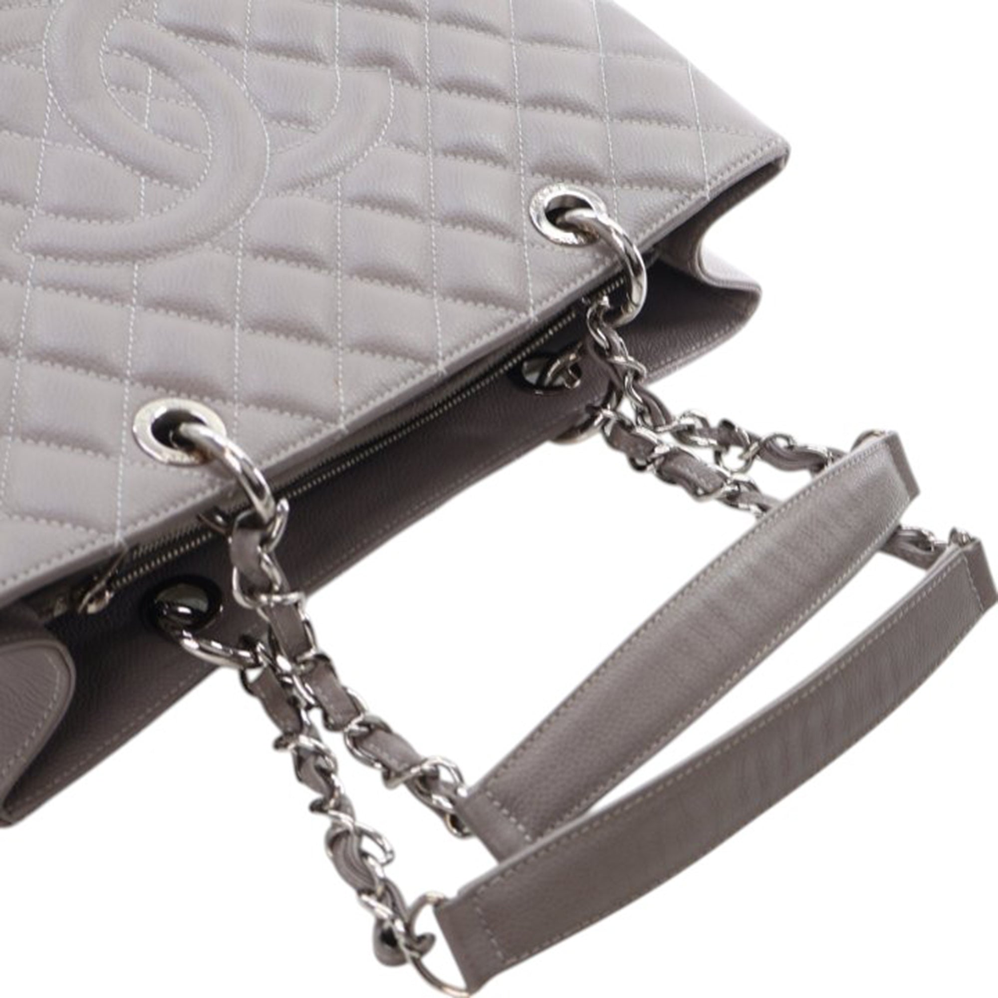 Chanel Caviar Grand Shopping Tote - image 12