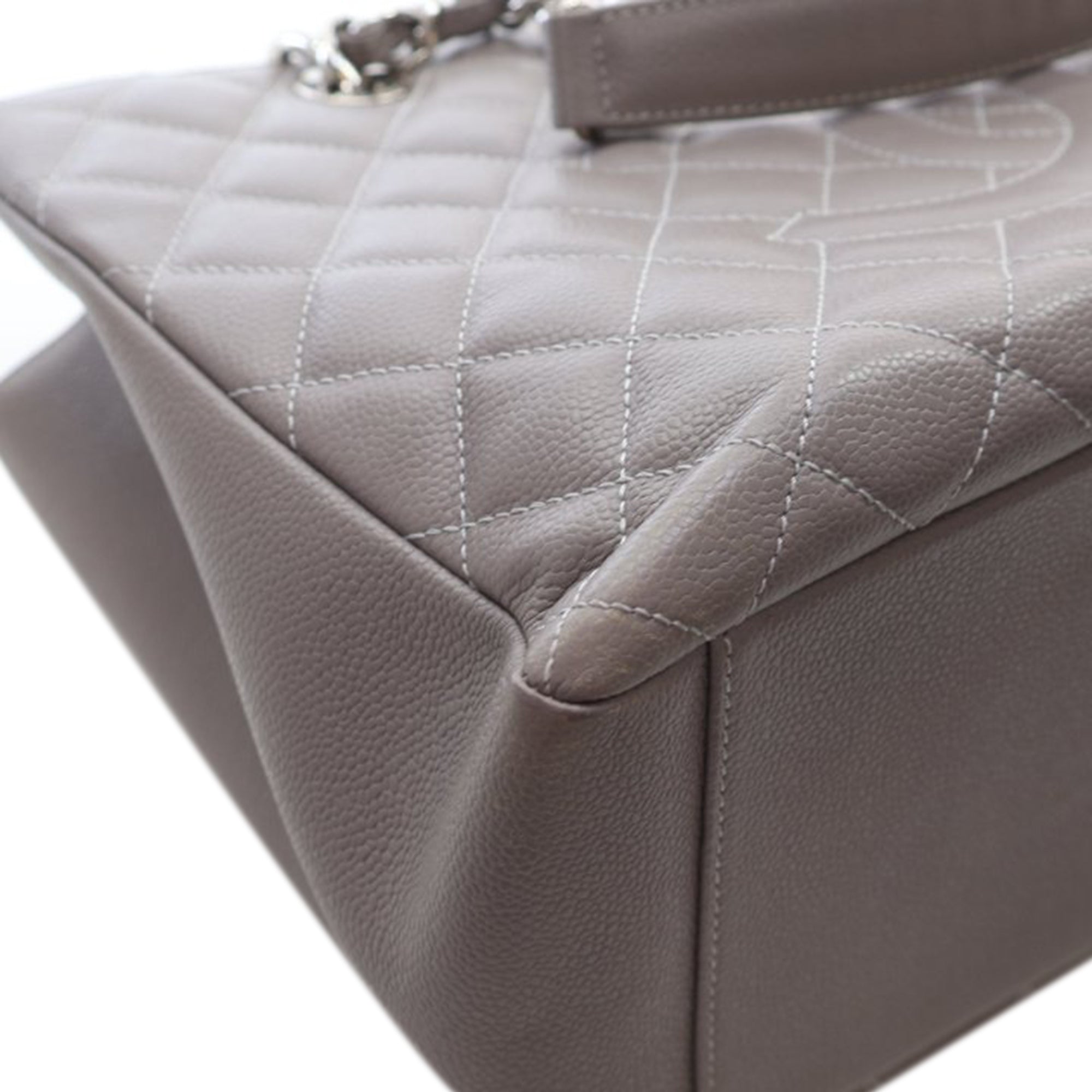 Chanel Caviar Grand Shopping Tote - image 8