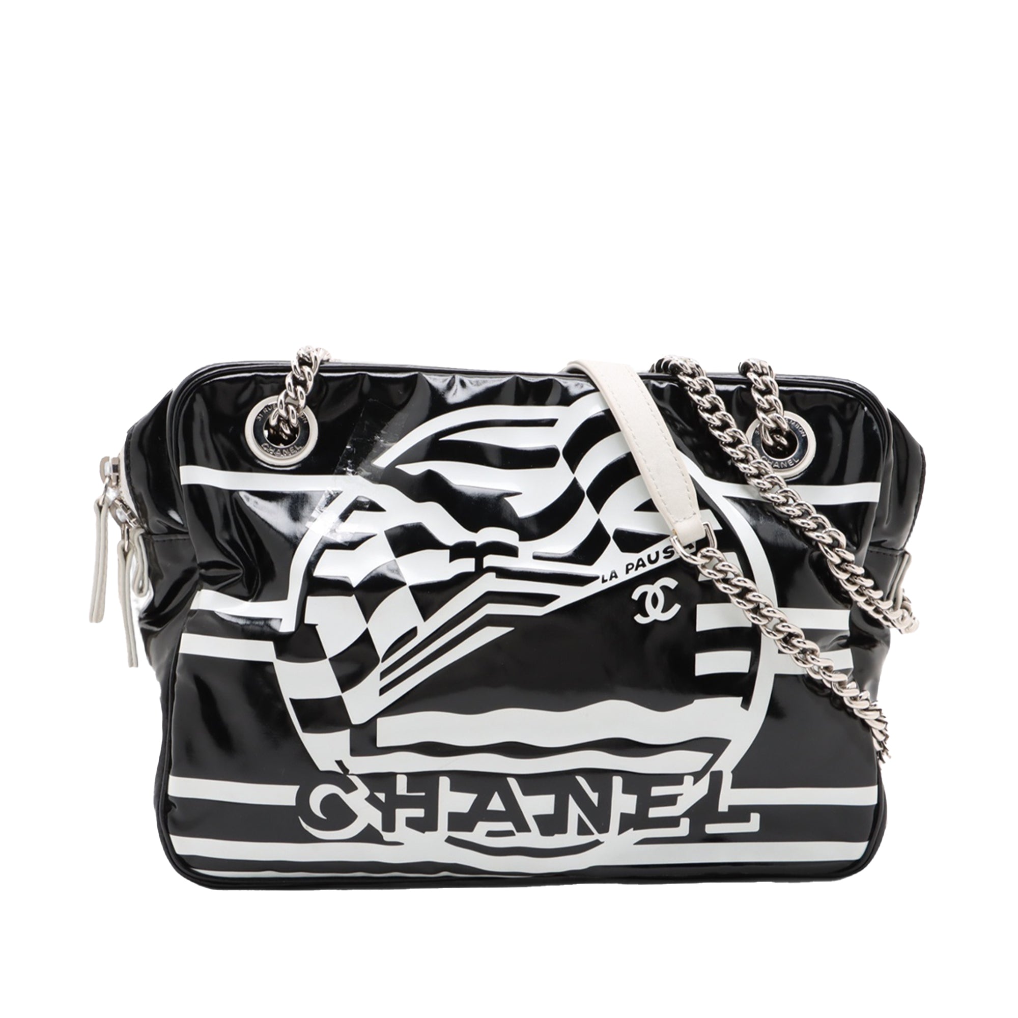 Chanel Small Vinyl La Pausa Bay Camera Bag - image 1
