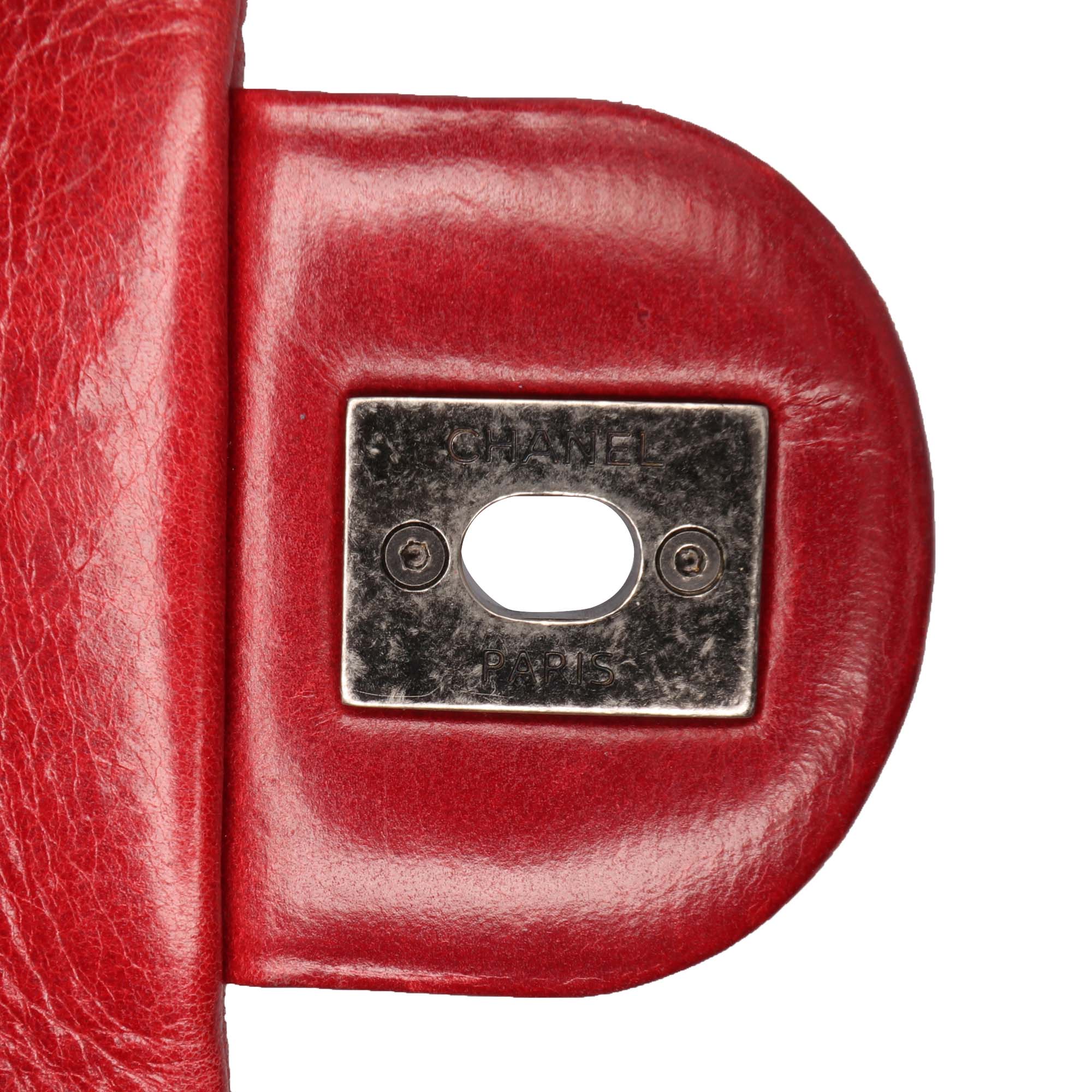 Chanel Medium Quilted Glazed Calfskin Duo Color Flap - image 10