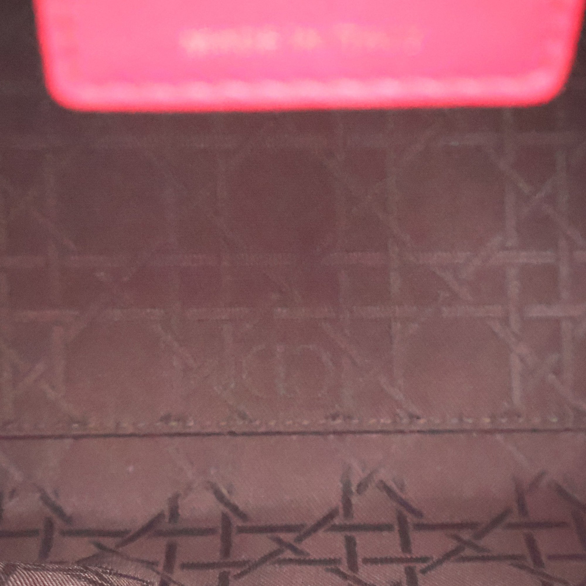 Dior Medium Lambskin Cannage Lady Dior - image 6