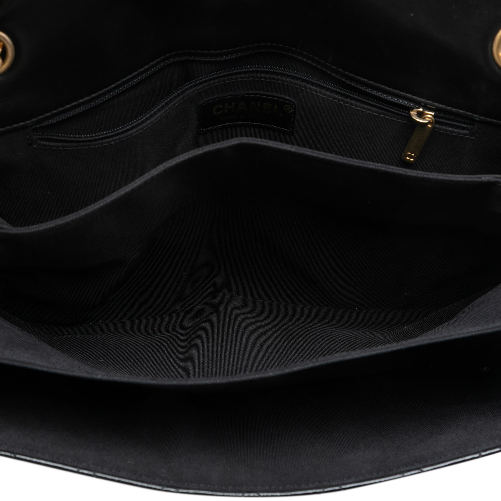 Chanel Quilted Crinkled Patent Pagoda Accordion Flap - image 4
