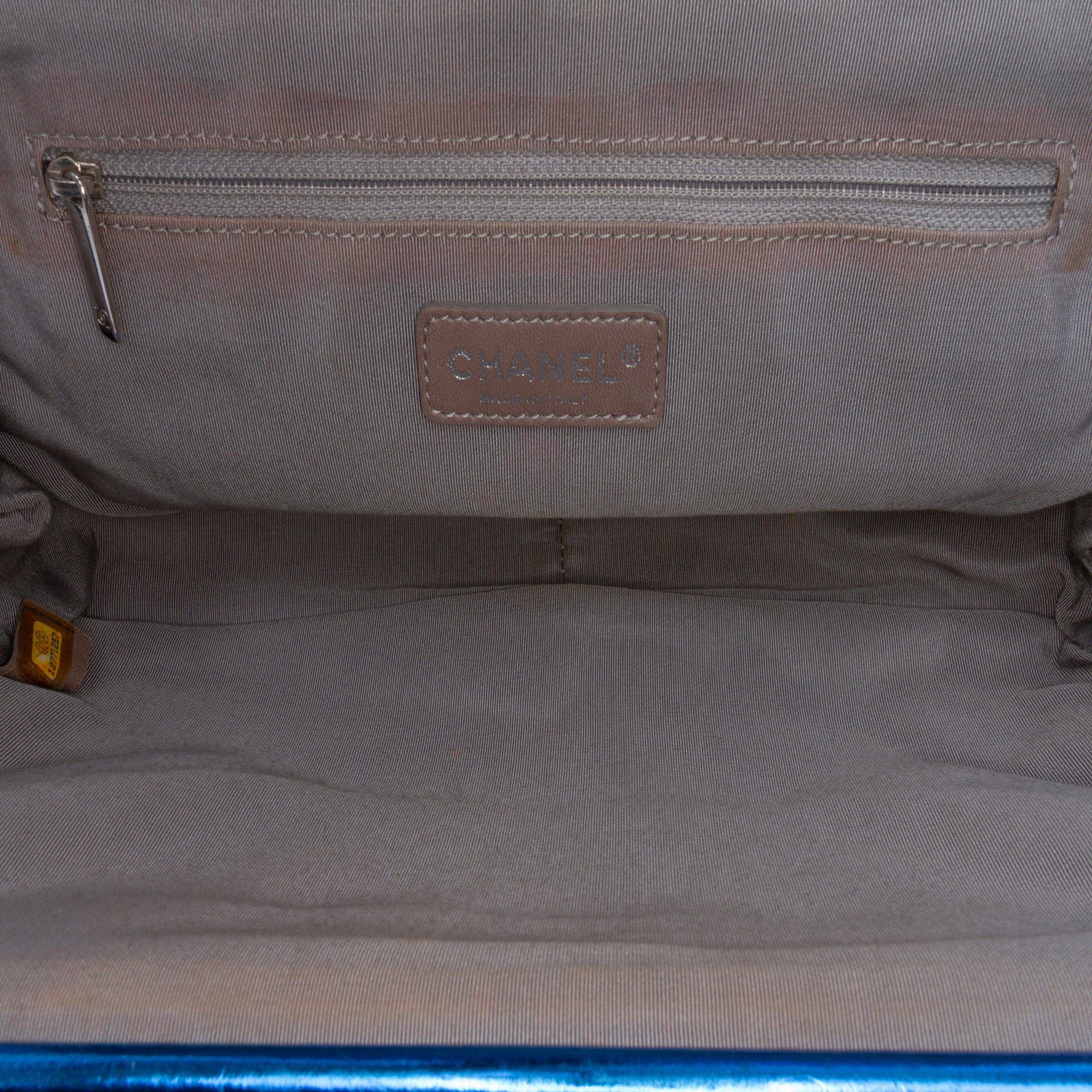 Chanel Multicolor Quilted Metallic Calfskin Modern Chain Flap Frame Bag - image 4