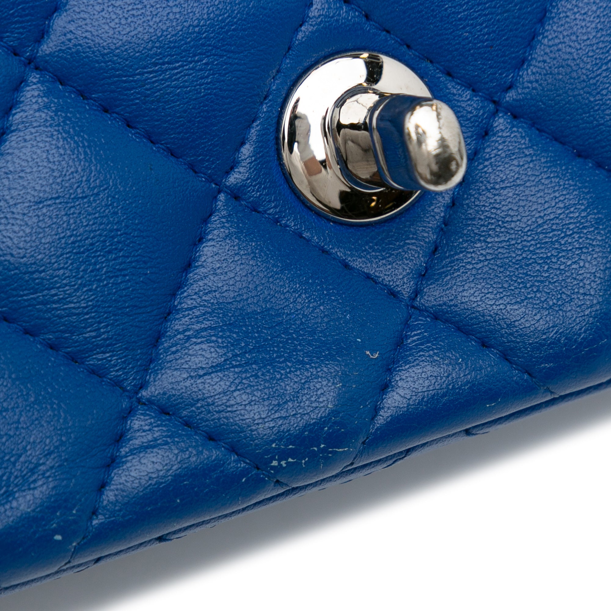 Chanel Mini Rectangular Classic Lambskin Single Flap - image 13