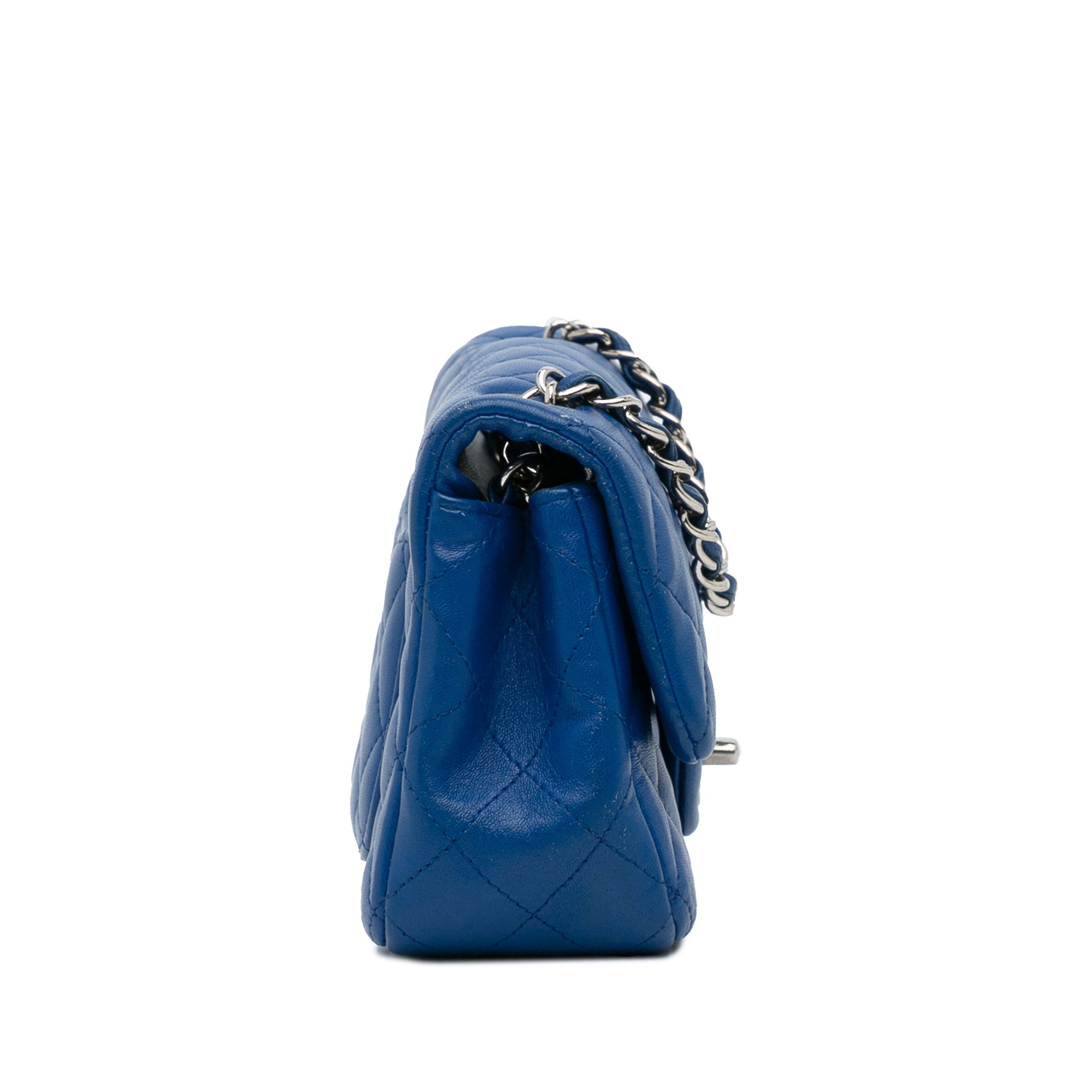 Chanel Mini Rectangular Classic Lambskin Single Flap - image 3