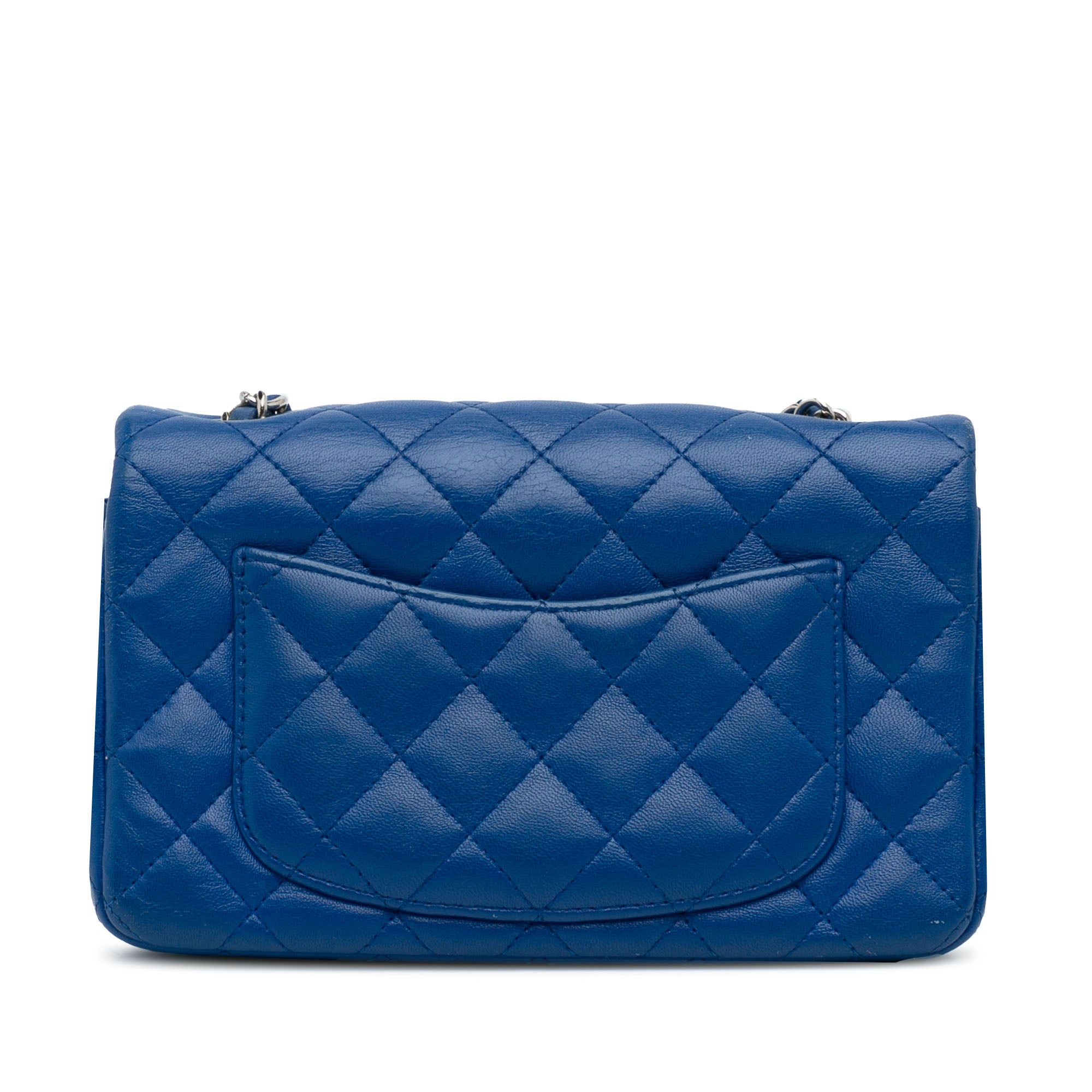 Chanel Mini Rectangular Classic Lambskin Single Flap - image 4