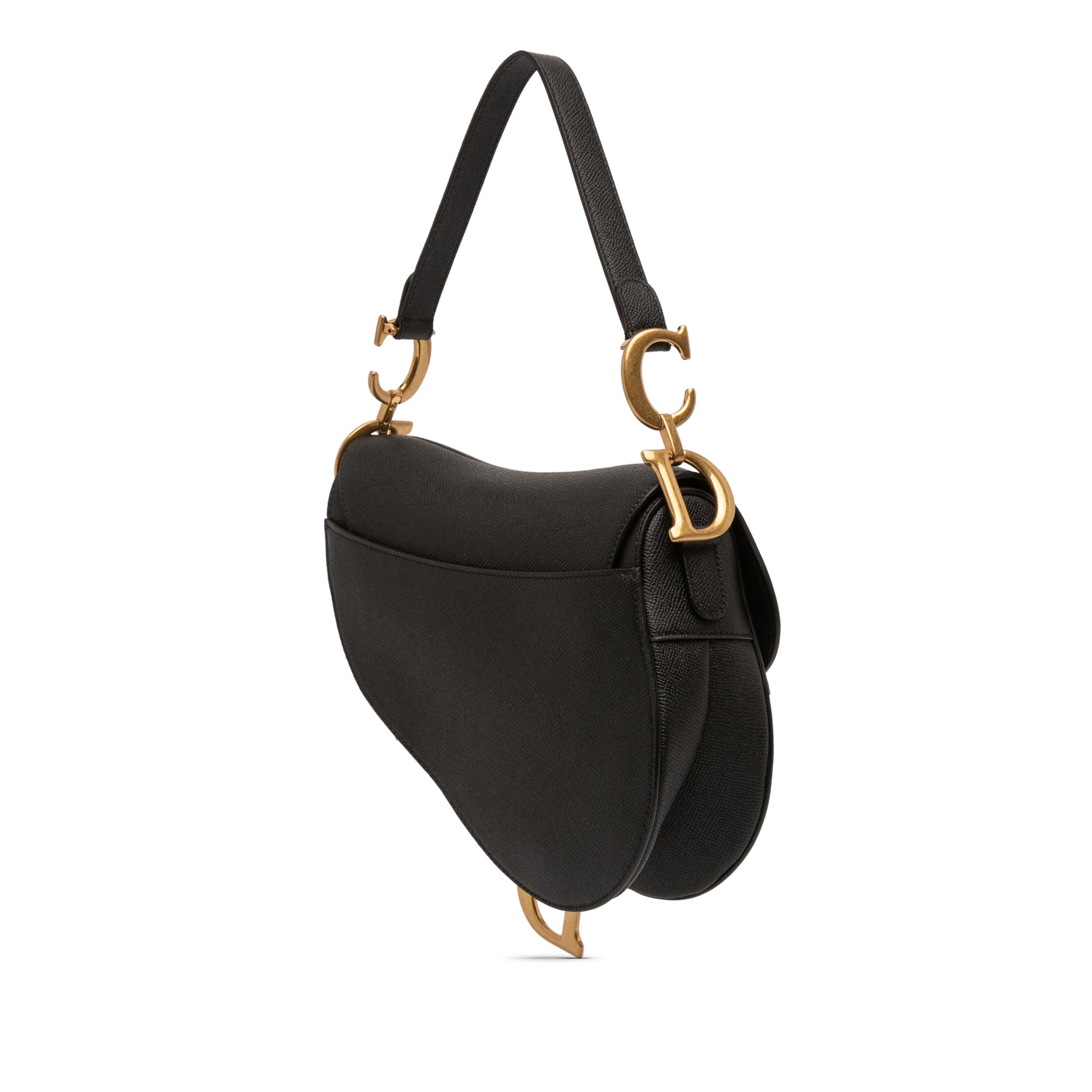 Dior Grained Calfskin Saddle Bag - image 2