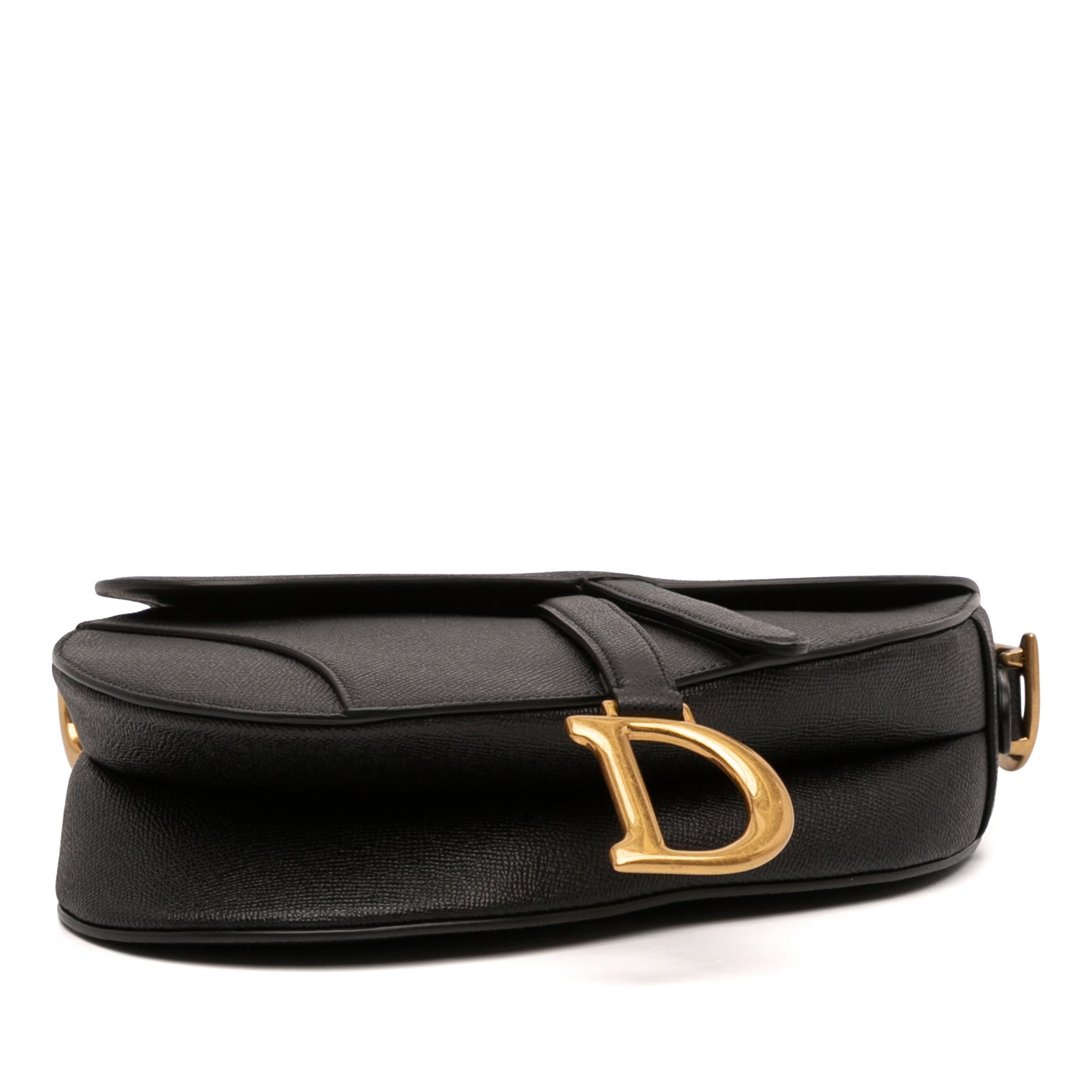 Dior Grained Calfskin Saddle Bag - image 3