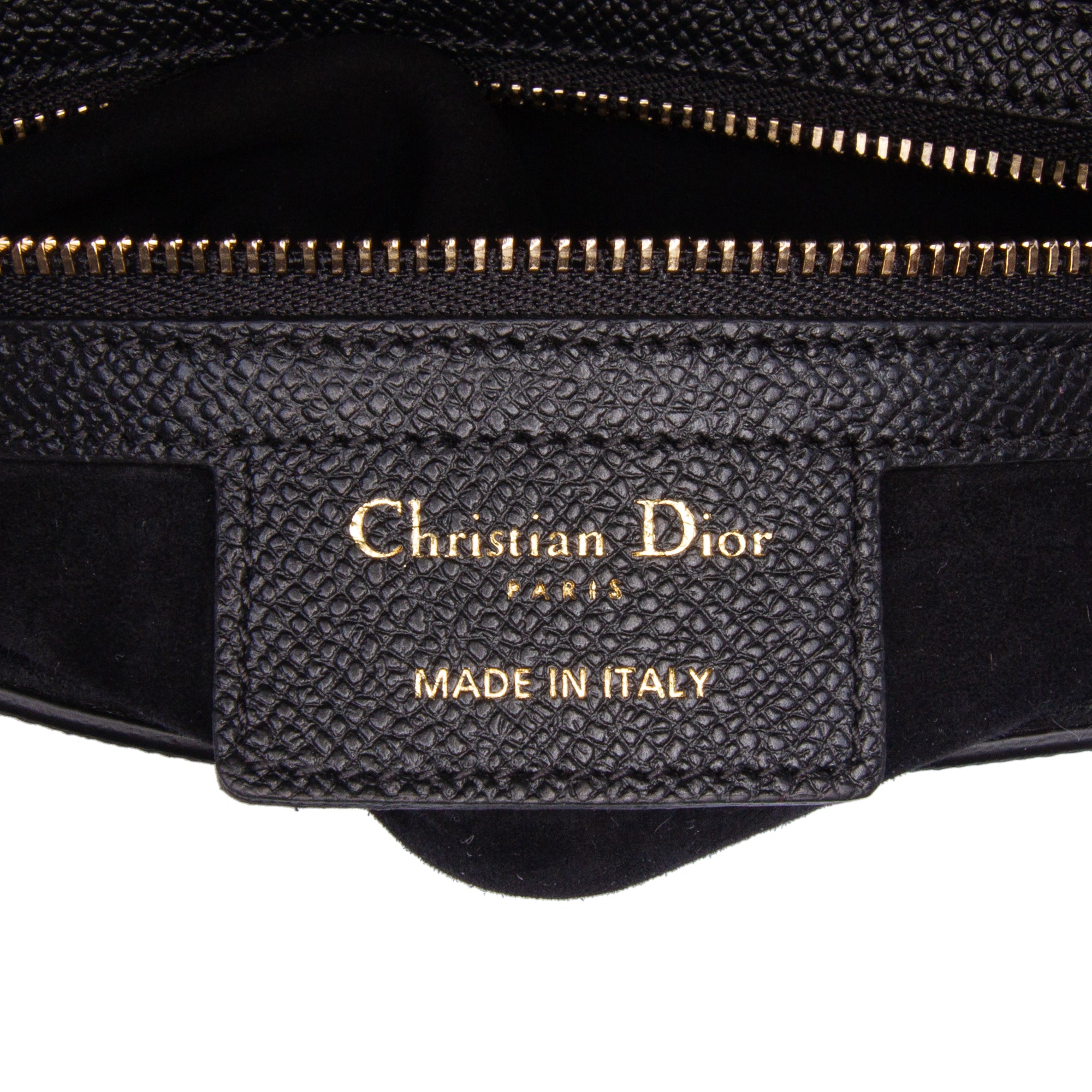 Dior Grained Calfskin Saddle Bag - image 5