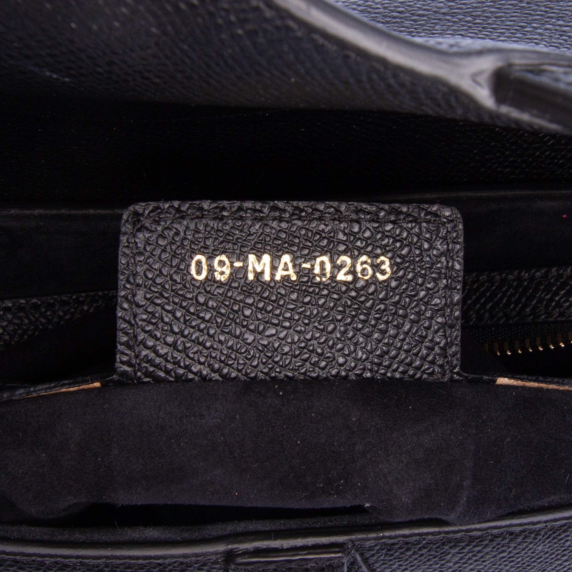 Dior Grained Calfskin Saddle Bag - image 6