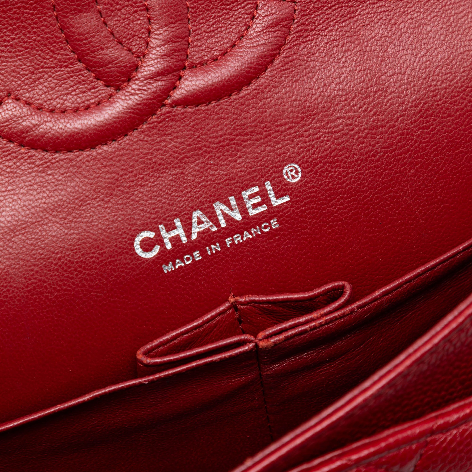Chanel Medium Classic Caviar Double Flap - image 5