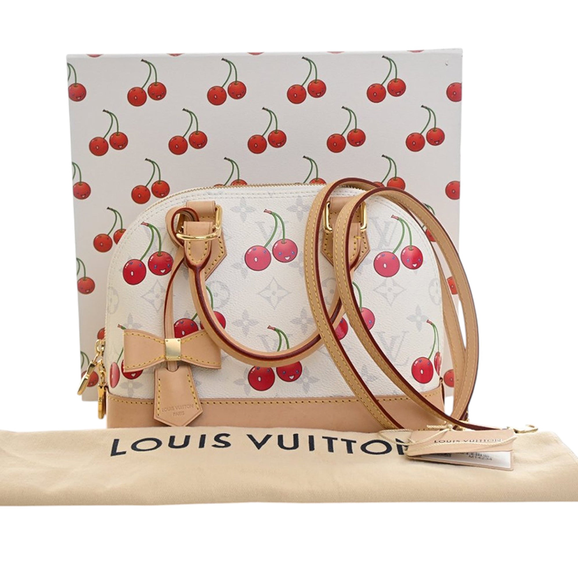 Louis Vuitton Takashi Murakami Monogram Cherry Alma BB - image 15
