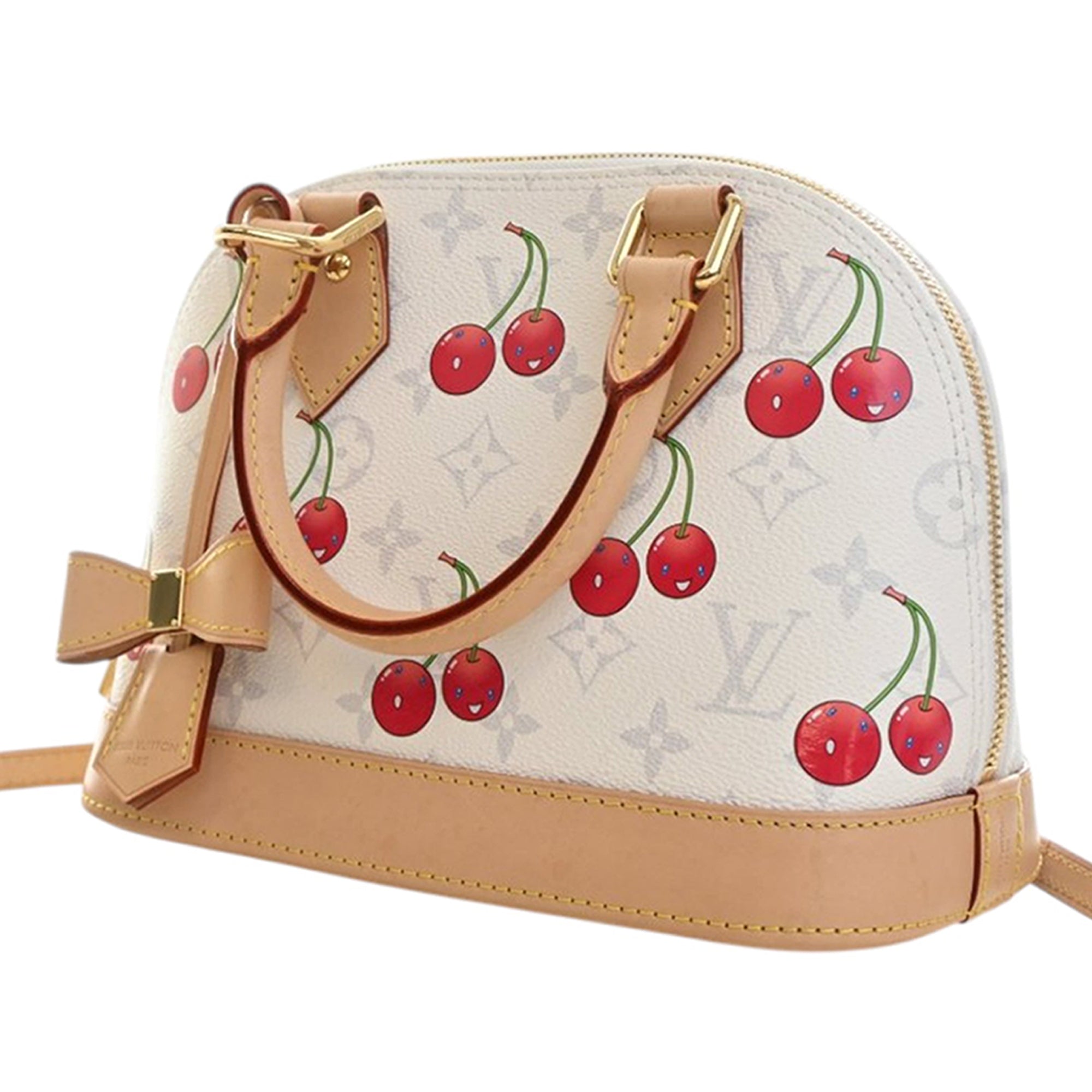 Louis Vuitton Takashi Murakami Monogram Cherry Alma BB - image 3