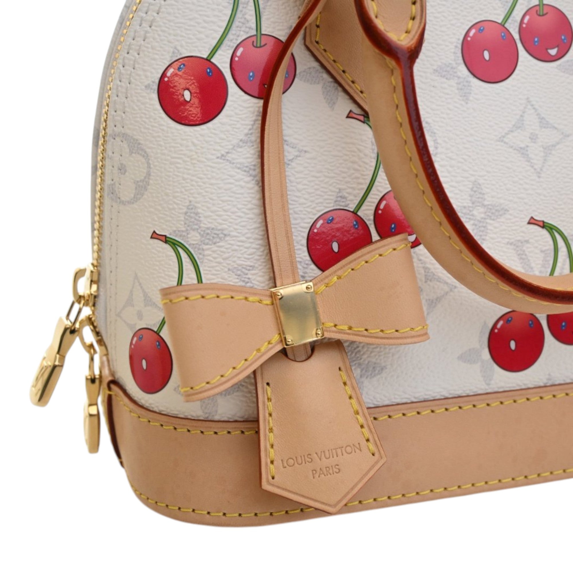 Louis Vuitton Takashi Murakami Monogram Cherry Alma BB - image 7