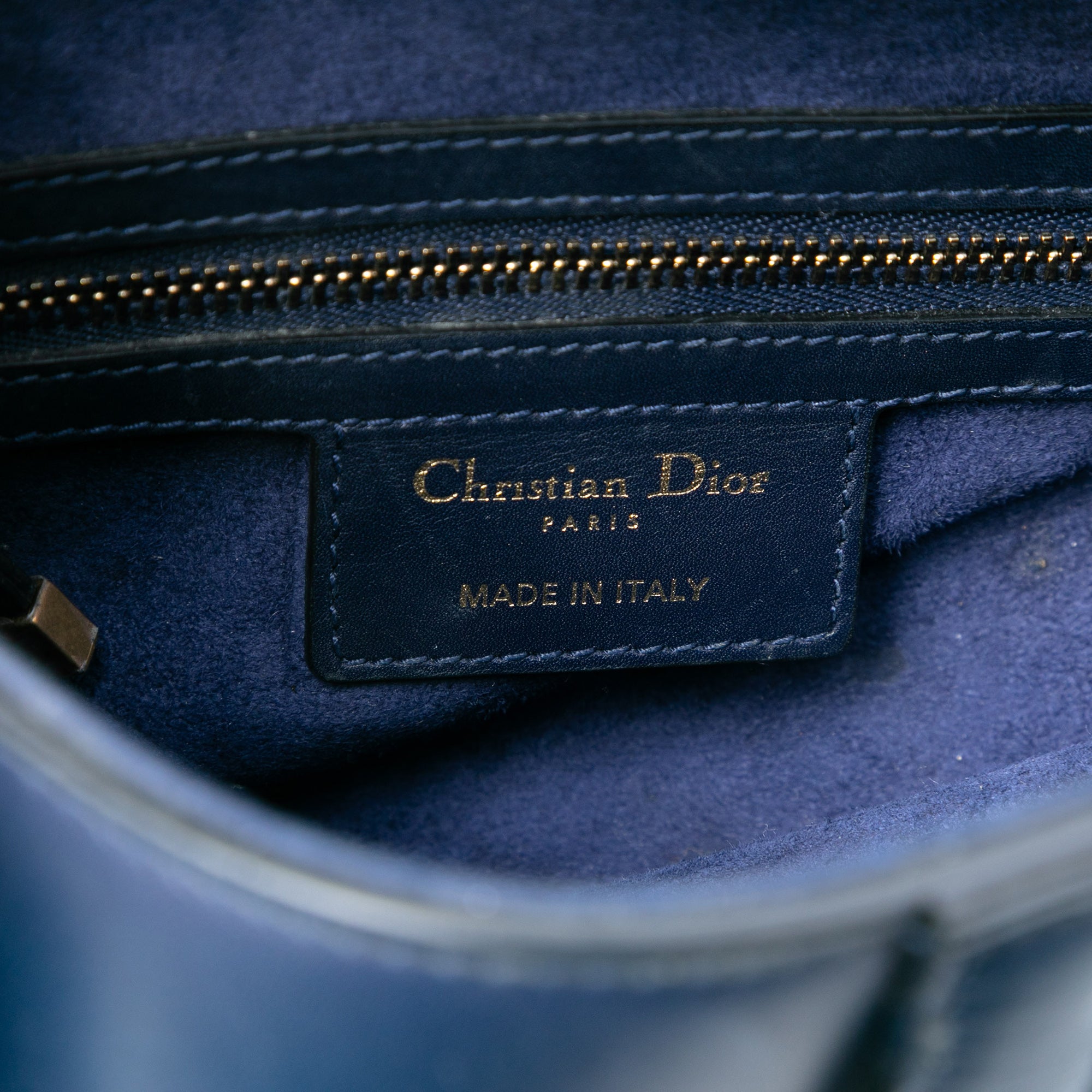 Dior Smooth Calfskin Saddle Bag - image 6