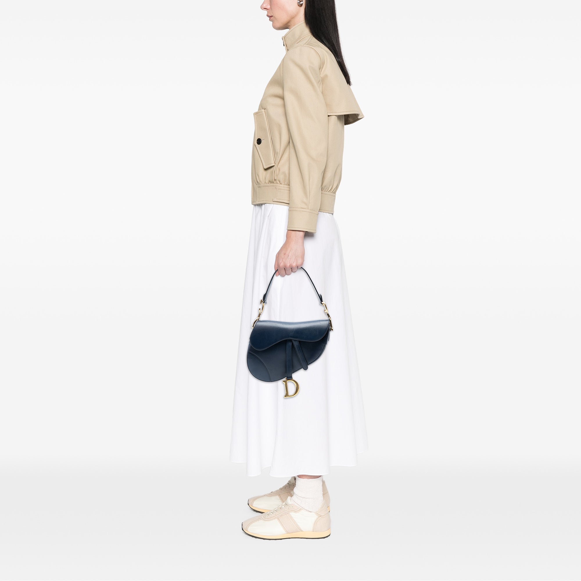 Dior Smooth Calfskin Saddle Bag - image 7