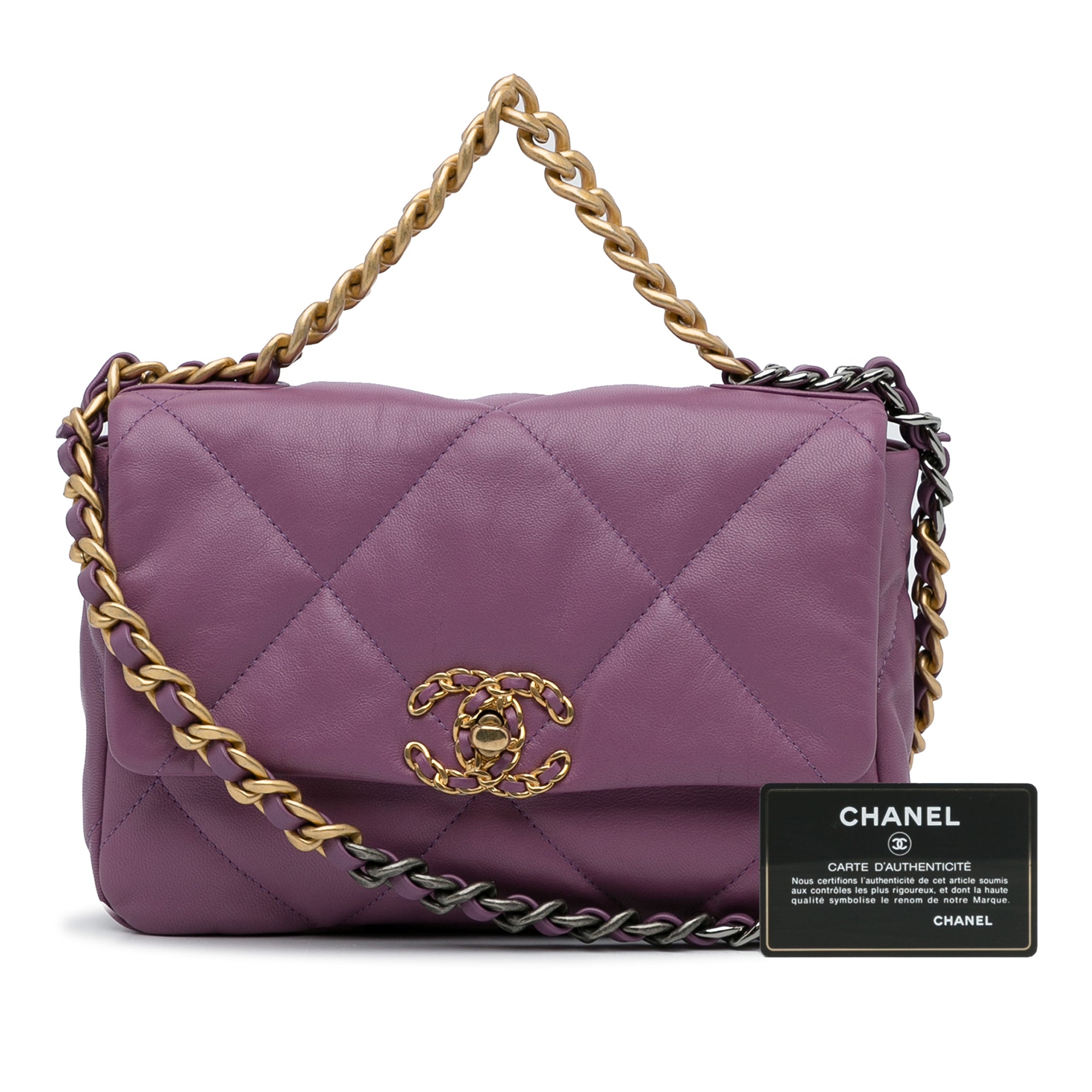 Chanel Medium Lambskin 19 Flap - image 10