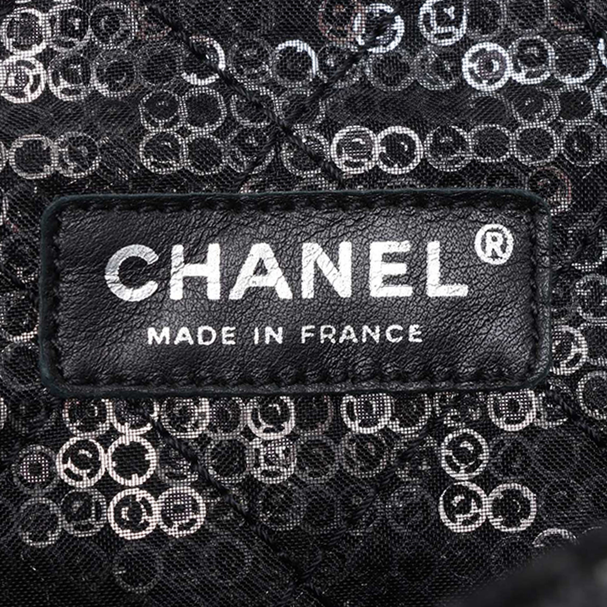 Chanel Medium Hidden Sequins Mesh Single Flap - image 6